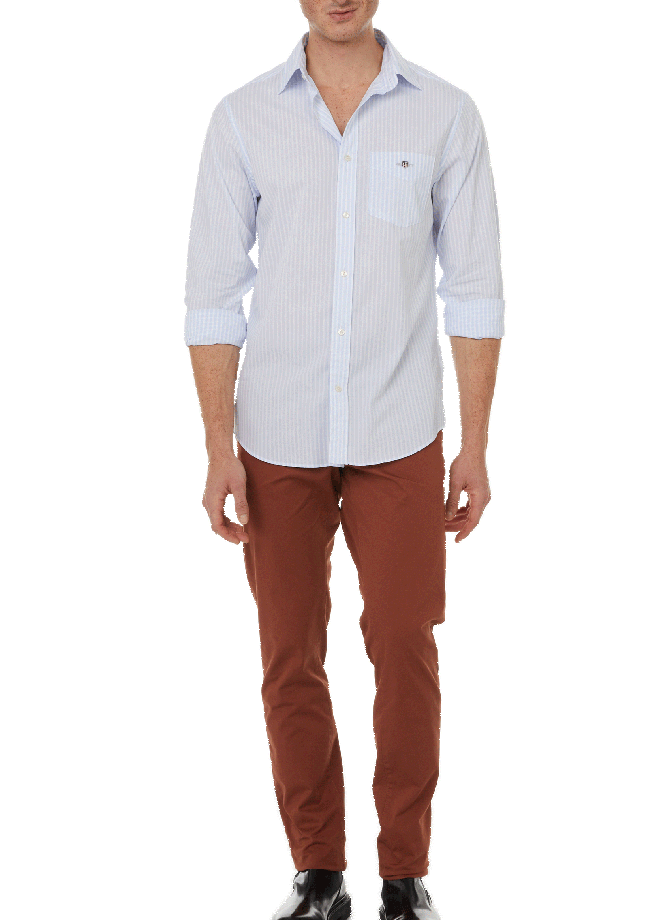 Chemise rayée GANT Bleu