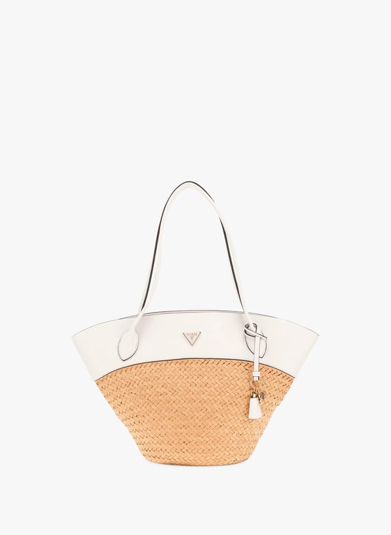 Sac cabas Venere en raphia tressé | Multicolore by GUESS Sac cabas Venere en raphia tressé Multicolore