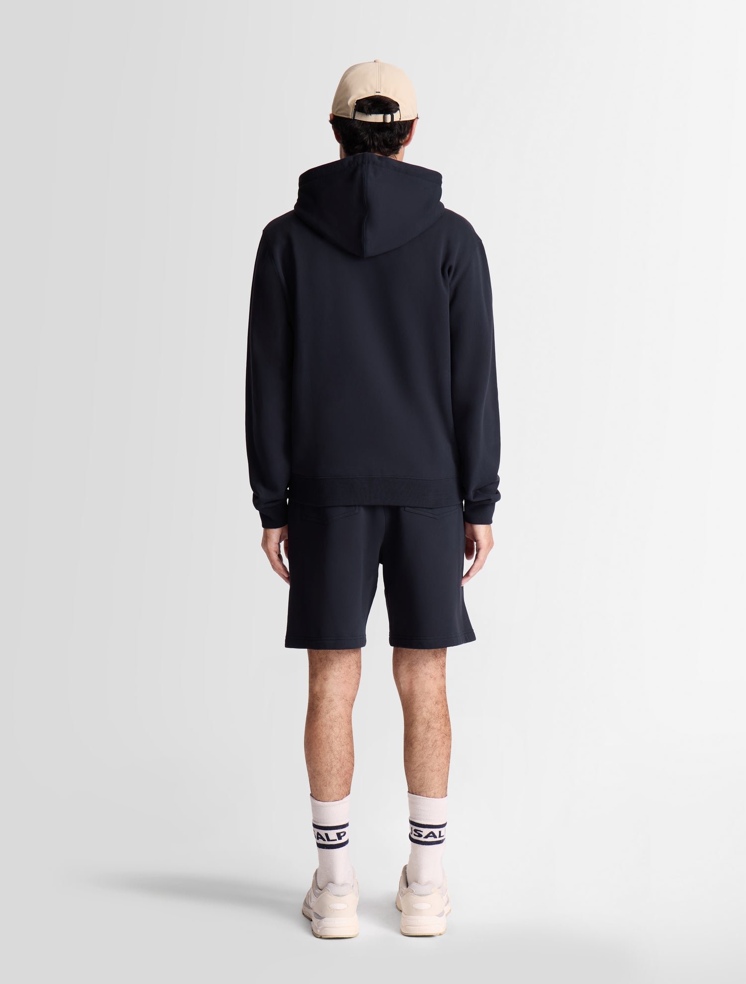 Sweatshirt vortico col capuche coupe regular Bleu