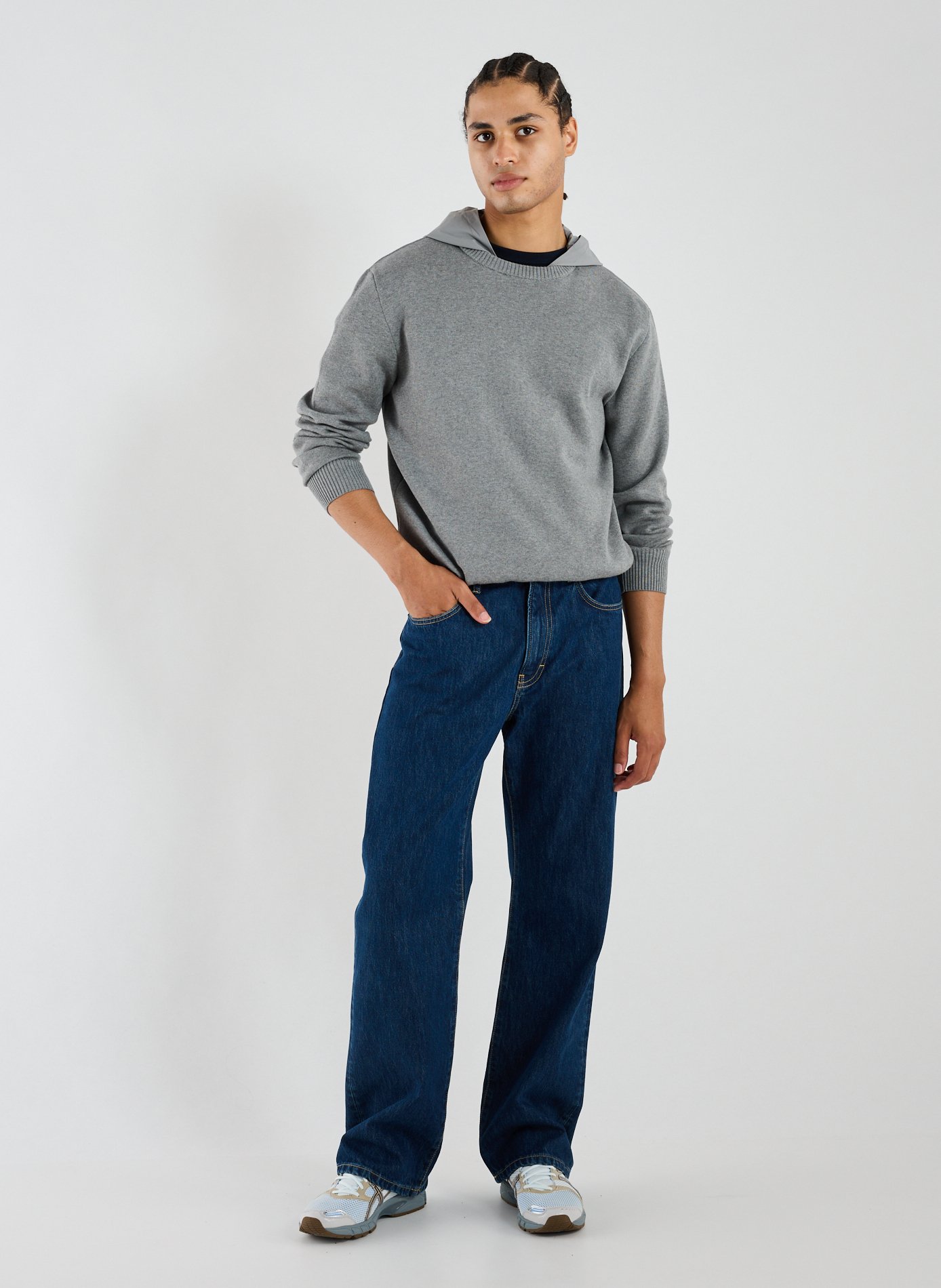 Cotton sweatshirt HERNO Grey