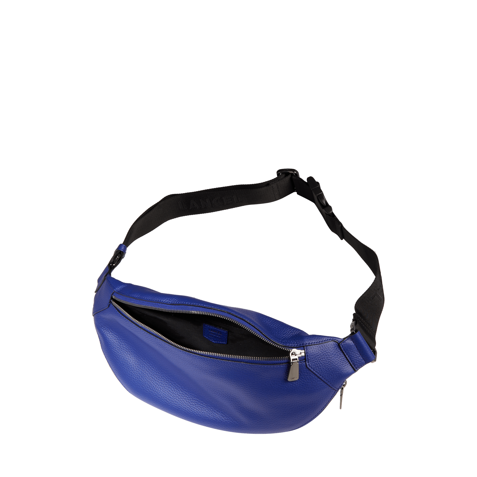 Riemtas van Lancel in origami-stijl van leer LANCEL Blauw