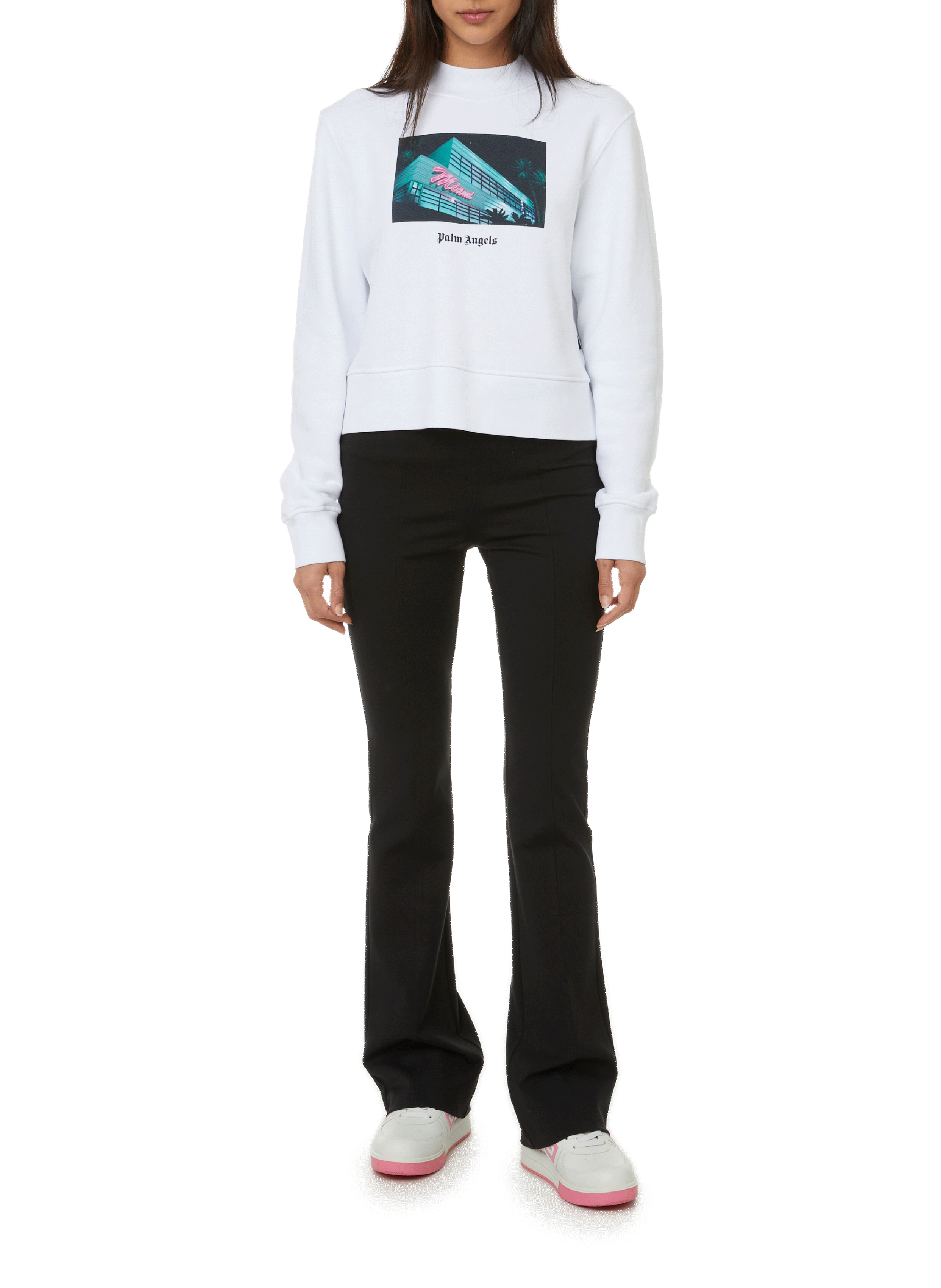 Sweatshirt en coton PALM ANGELS Multicolore