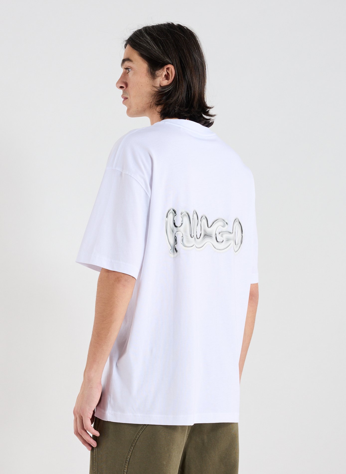 T-shirt en coton HUGO BLUE Blanc