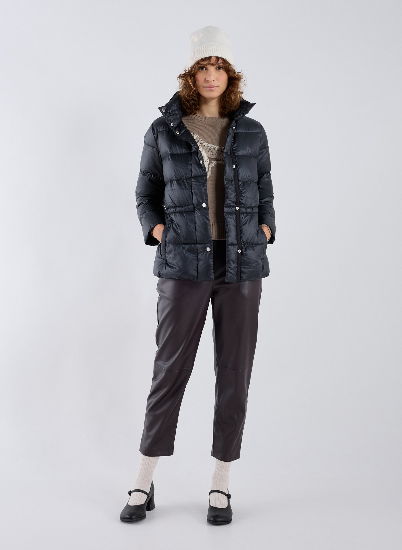 Bonnet côtelé en cachemire AU PRINTEMPS PARIS Beige