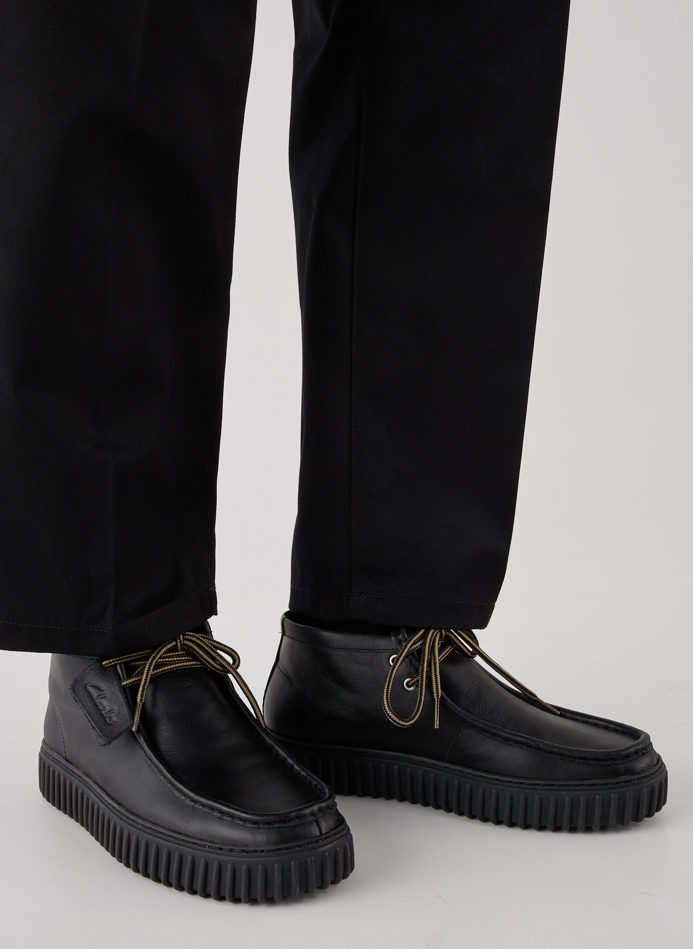 Torhill leather derbies CLARKS Black