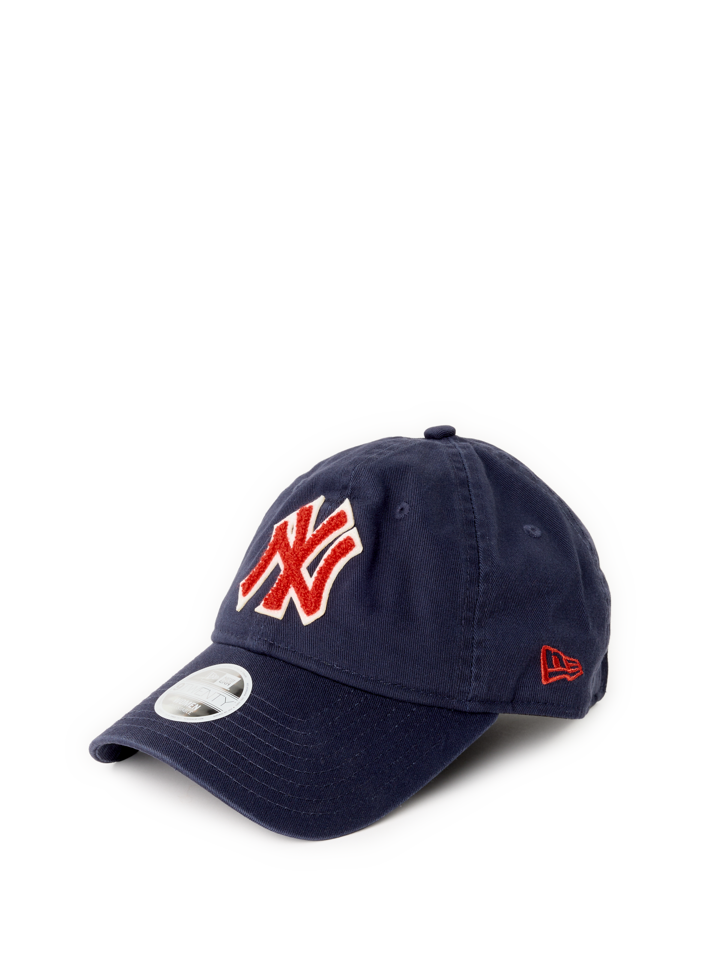 NEW ERA Casquette brodée en coton Bleu