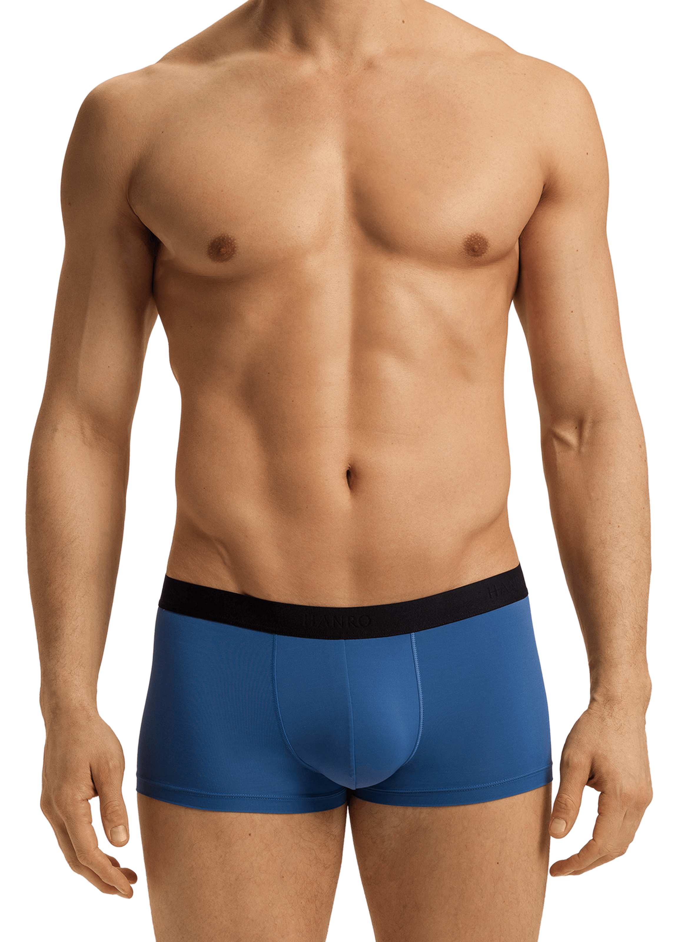 Boxer à logo  HANRO Bleu