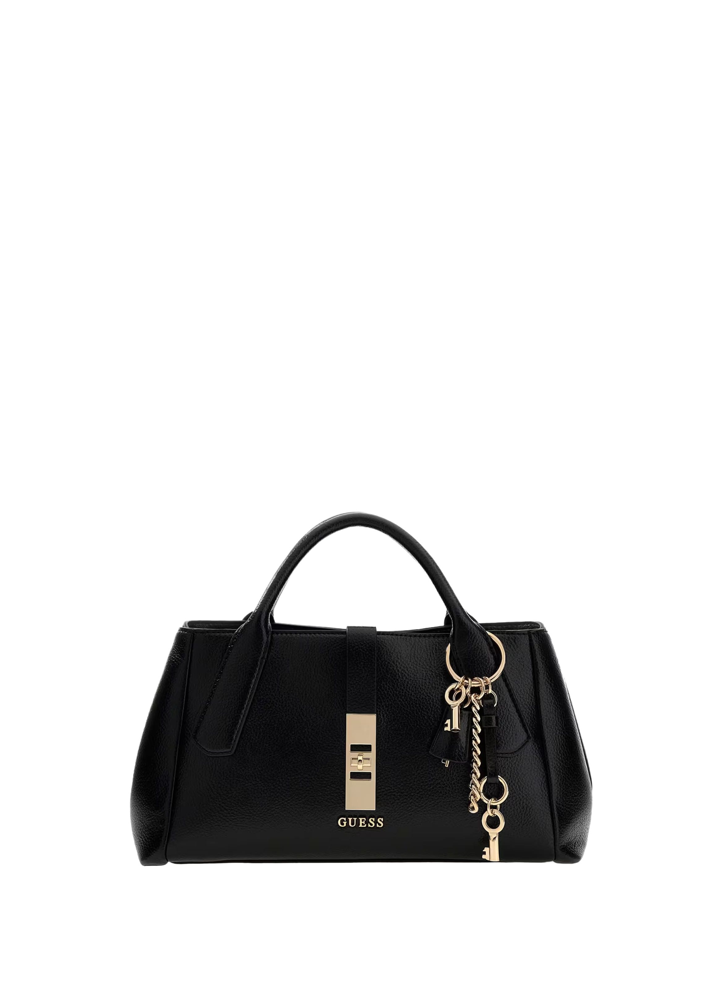 Handbag with leather-effect charms GUESS Black