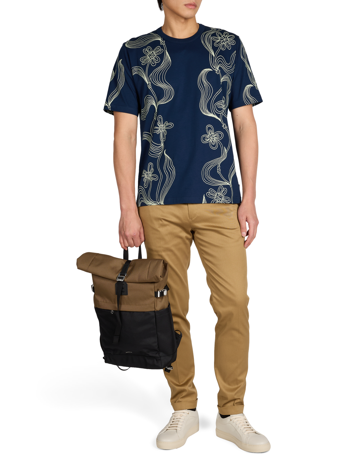 Sac à dos Icon Rolltop M SANDQVIST Kaki