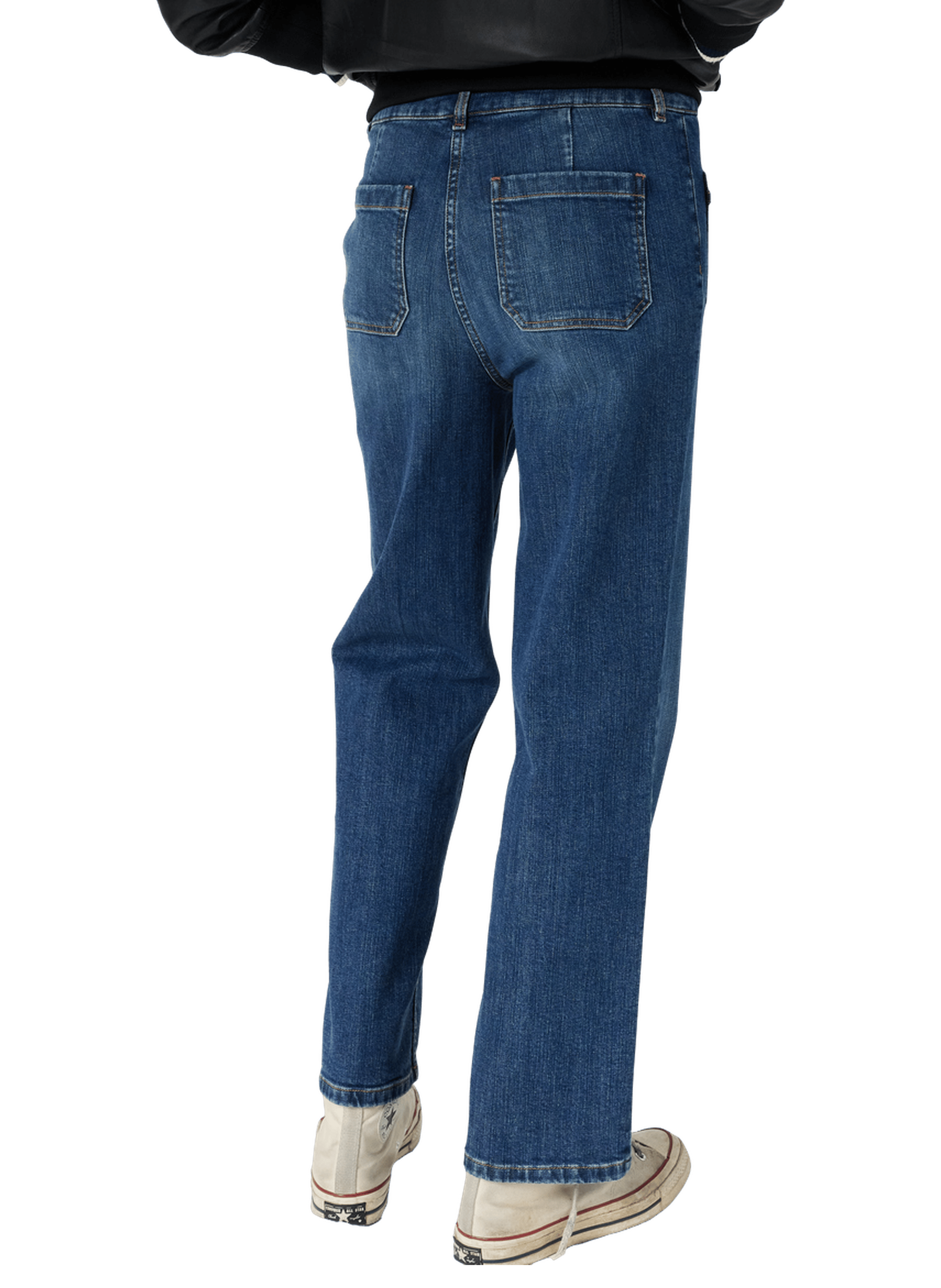 Jean droit à mors dorés - ARLINA GERARD DAREL Bleu