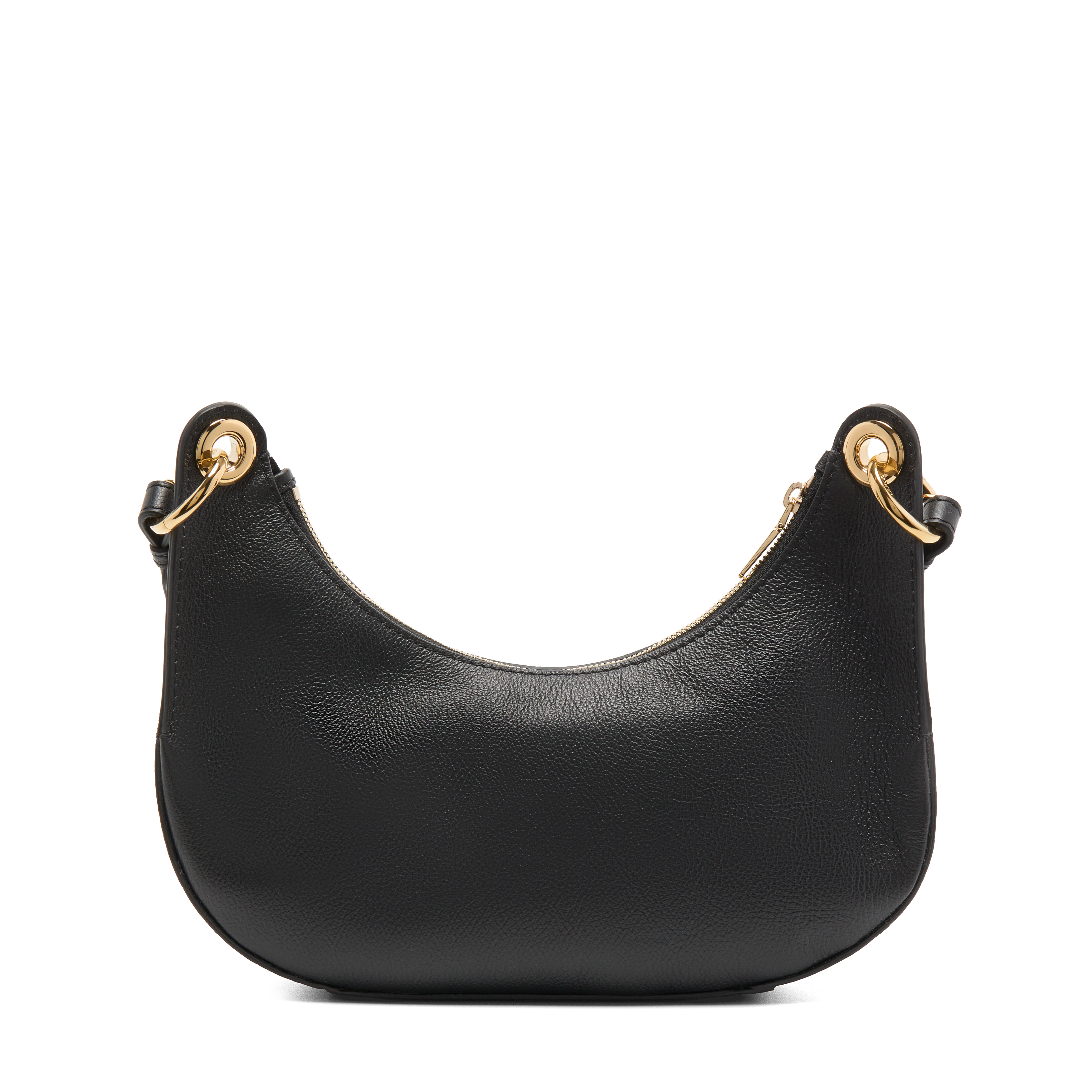 Sac zippé m double porté croisette de lancel en cuir LANCEL Noir