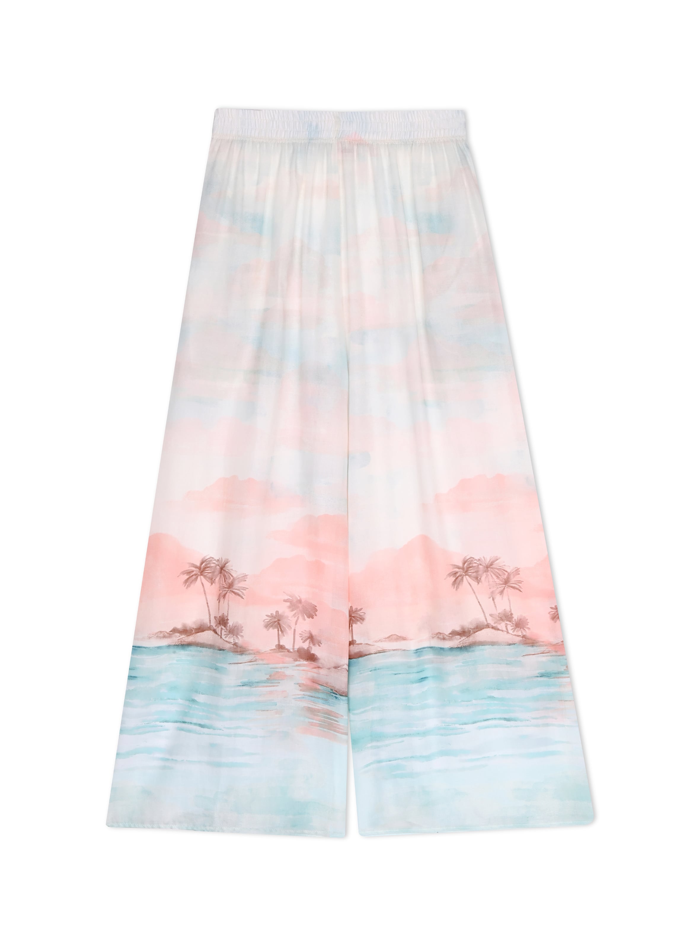 Pantalon en voile de coton sunset 280 LE CHAT Multicolore