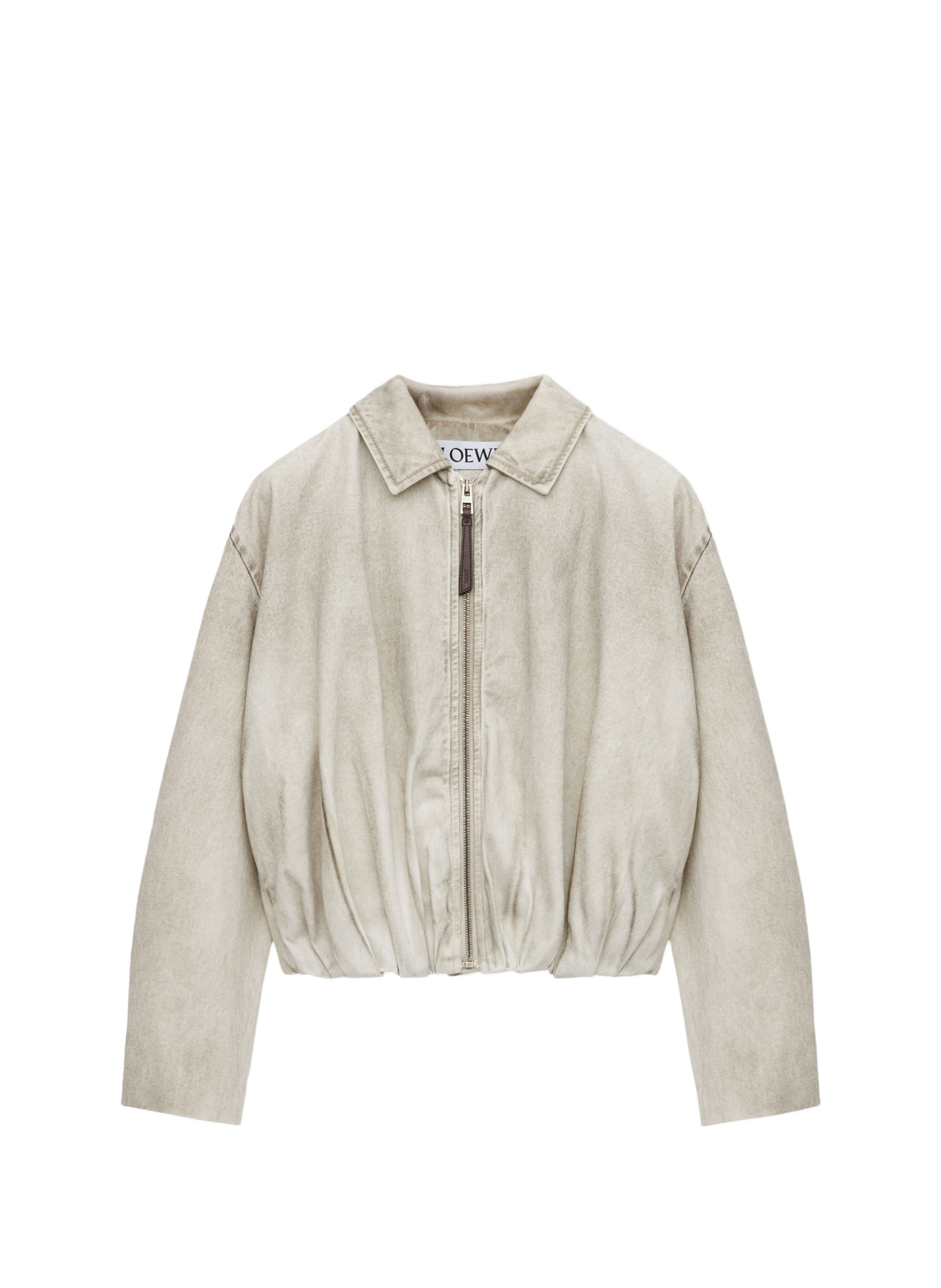 Cotton draped jacket LOEWE Grey