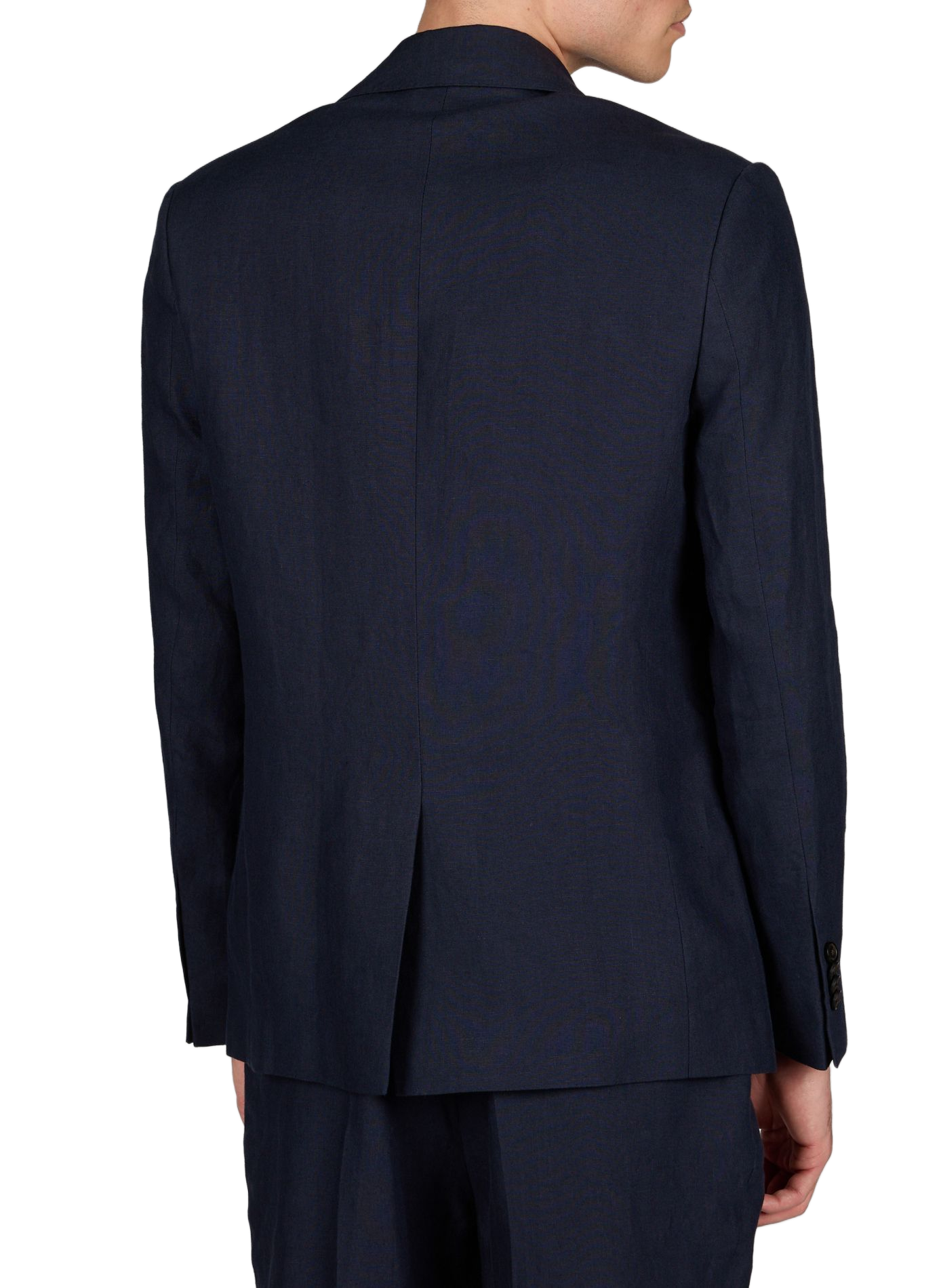 Freud straight linen blazer. LAFAURIE Blue
