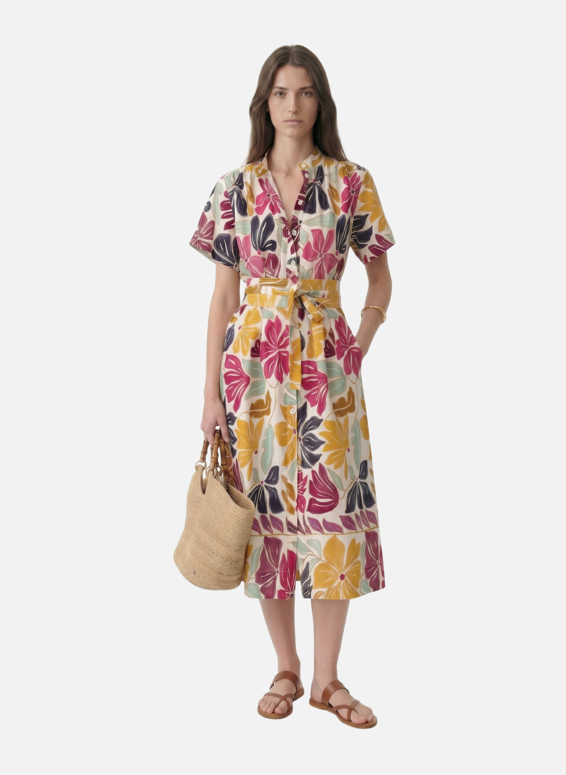 Robe ghala VANESSA BRUNO Multicolore