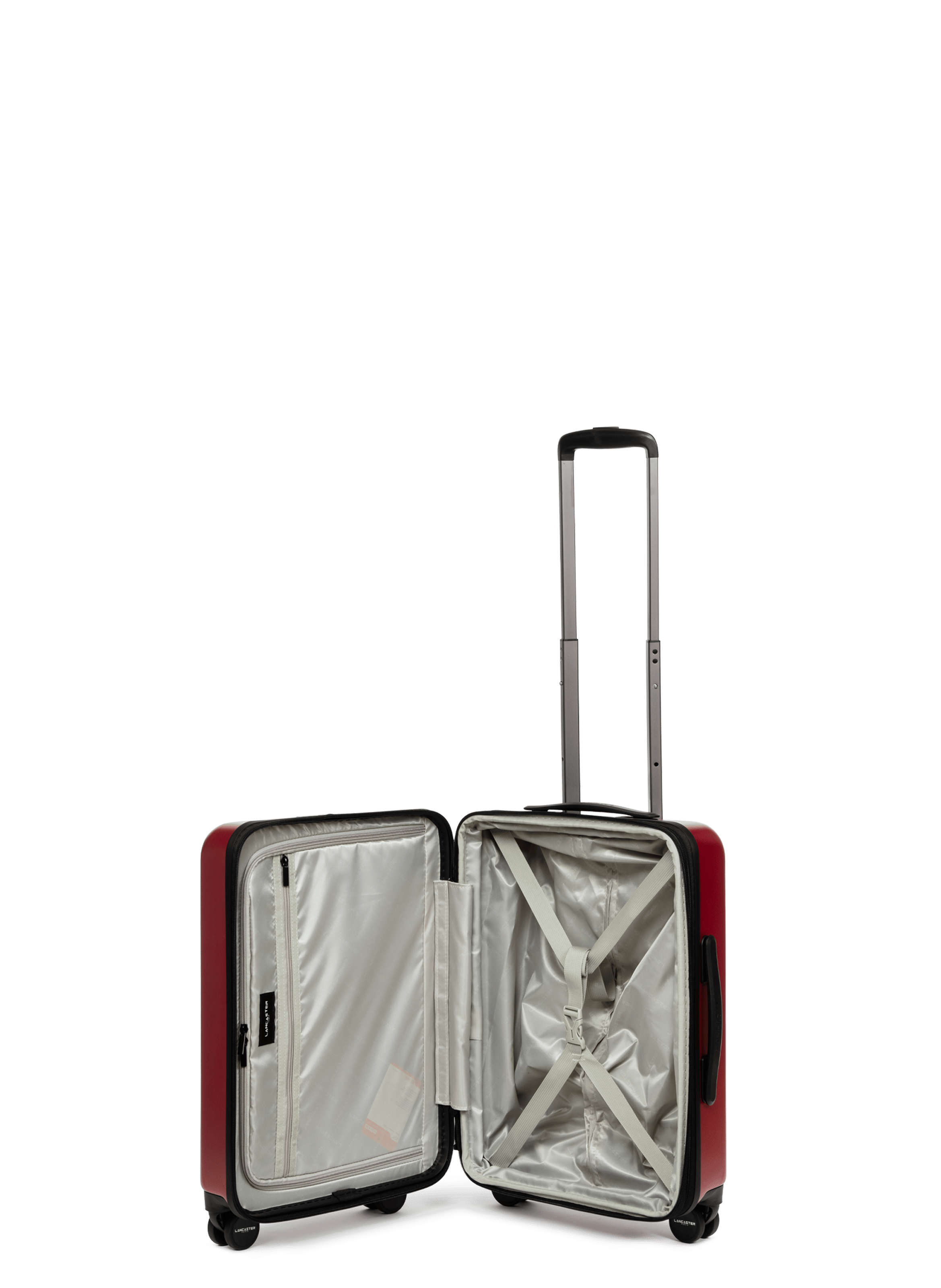 Set de 2 valises - cdg LANCASTER Rood