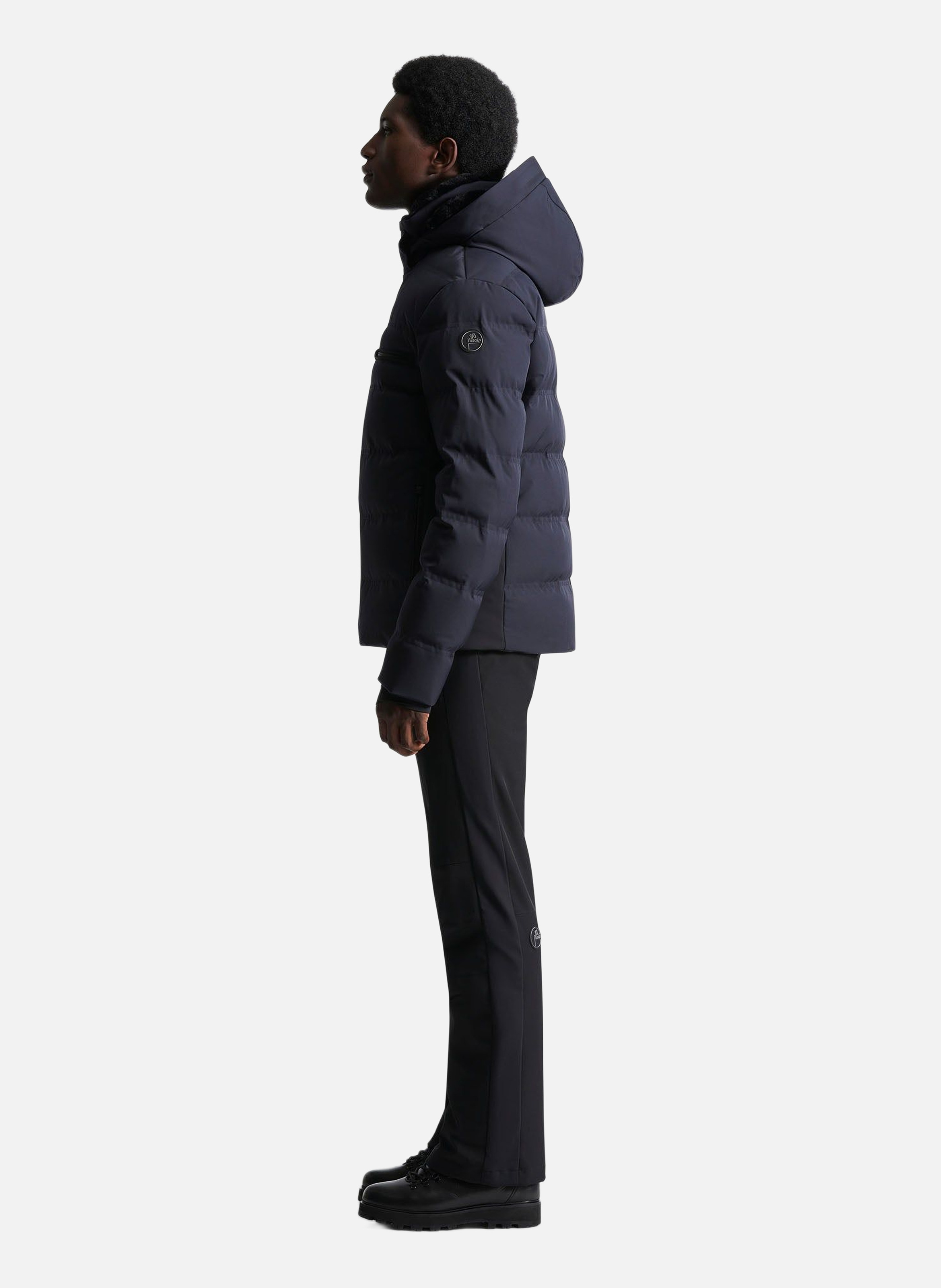 Veste de ski berlioz col montant coupe regular FUSALP Bleu