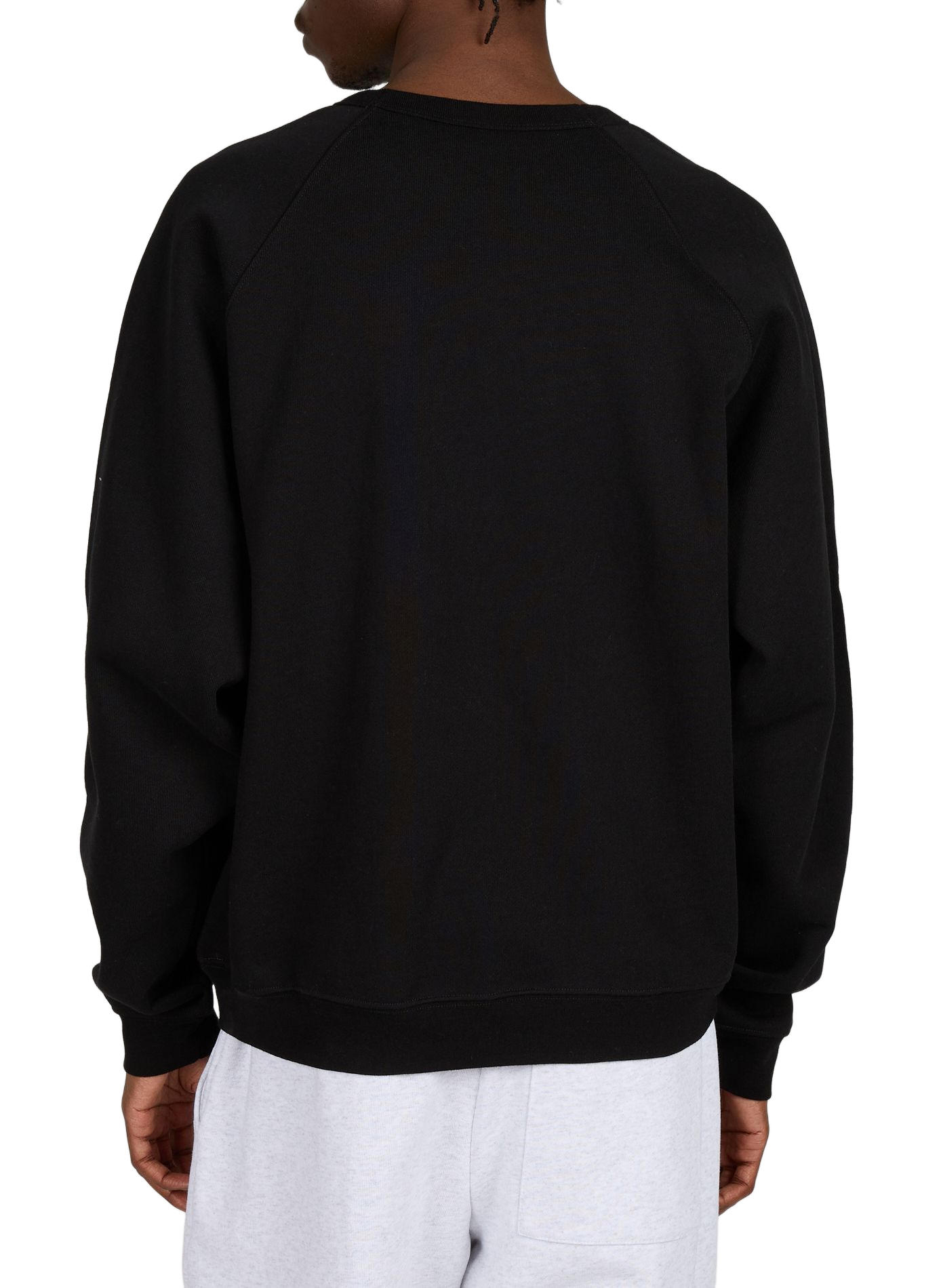 Cotton logo sweatshirt DIME Black