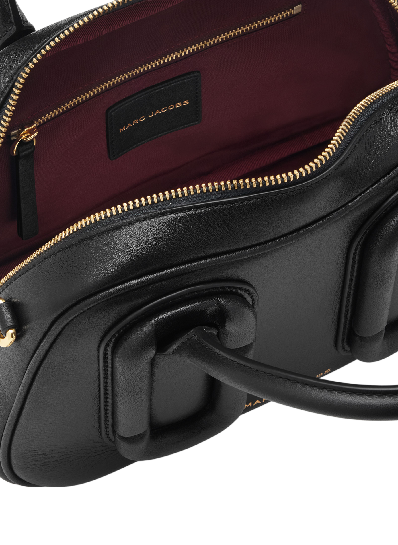 Schoudertas The Babe Top Handle van leer MARC JACOBS Zwart