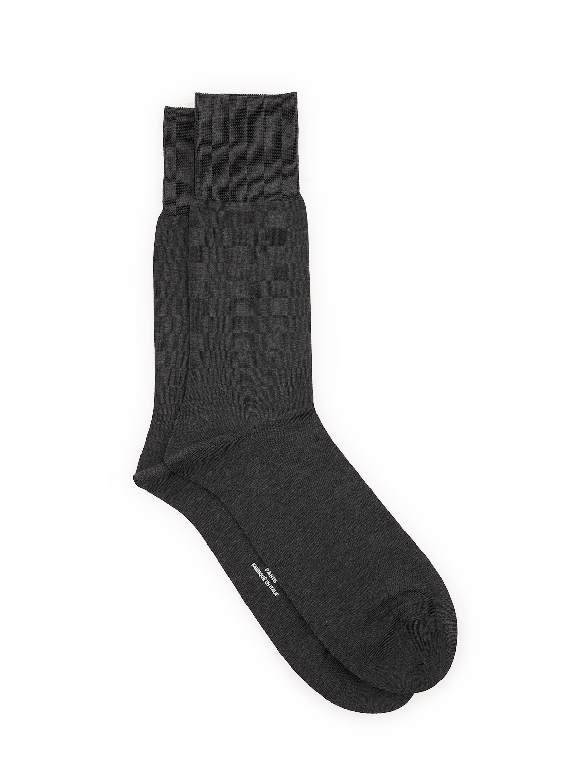 Halbhohe Baumwollsocken AU PRINTEMPS PARIS Grau