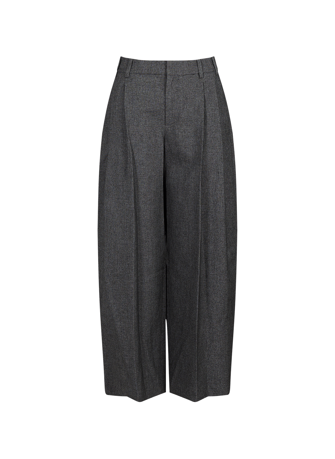 Plain wide-leg tailored trousers ALEXANDER WANG Grey