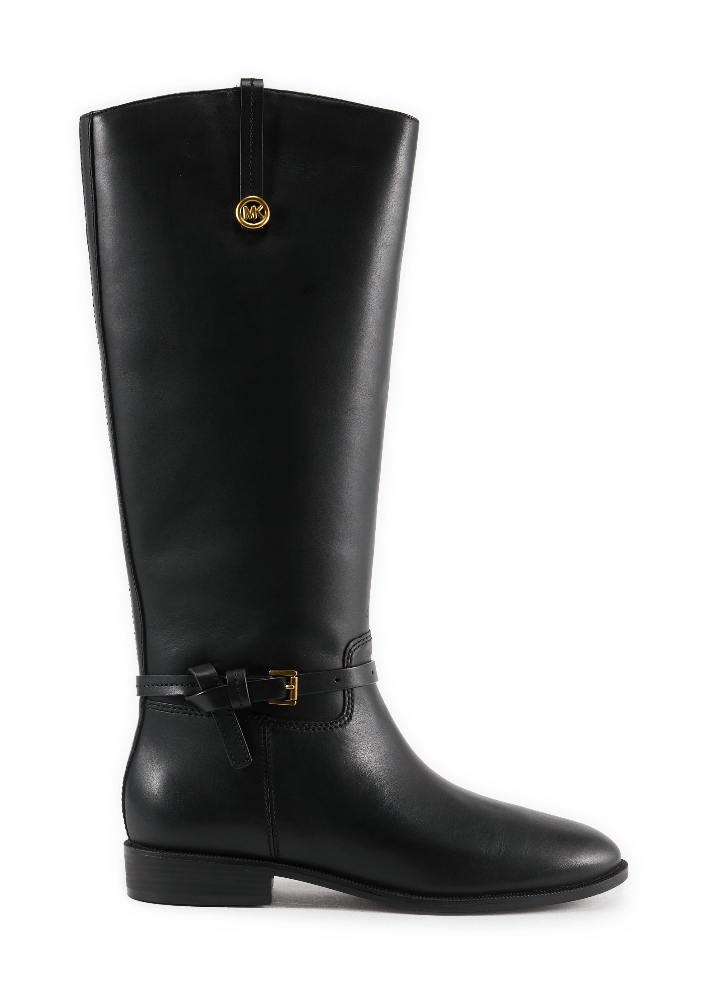 Beverly Leather Zip Boots MICHAEL KORS Black