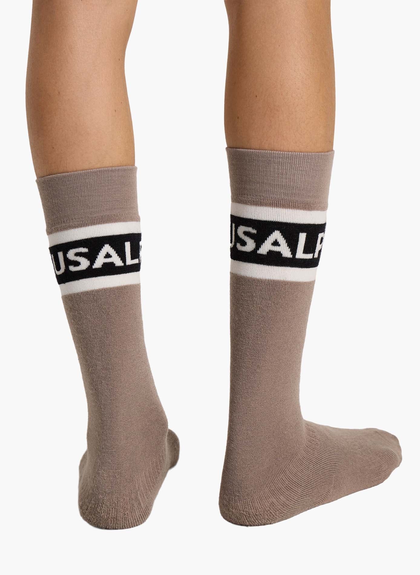 Chaussettes de ski piste pro coupe regular FUSALP Gris