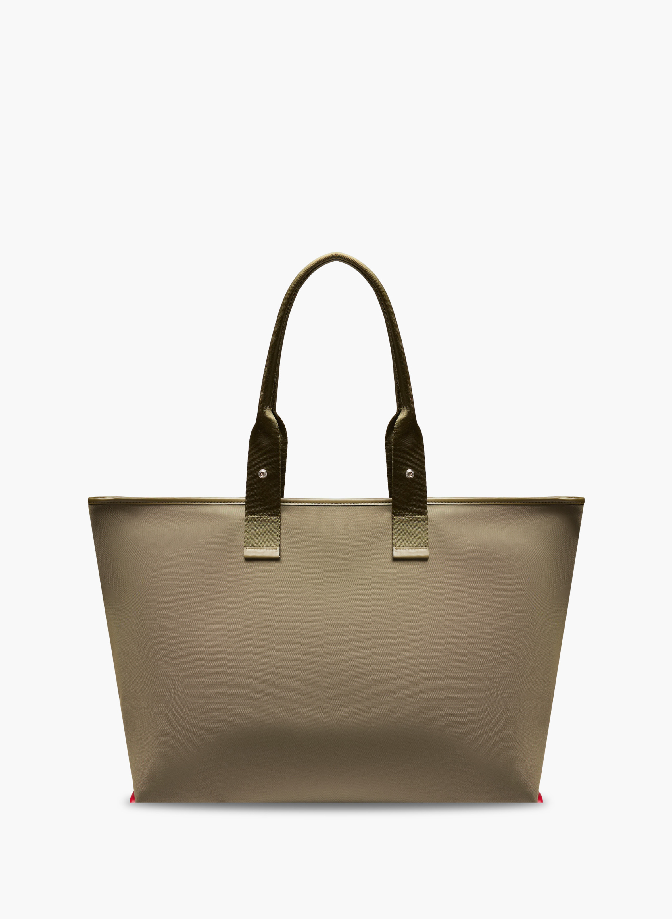 Sac cabas zippé l mistral rollable de lancel en nylon LANCEL Vert