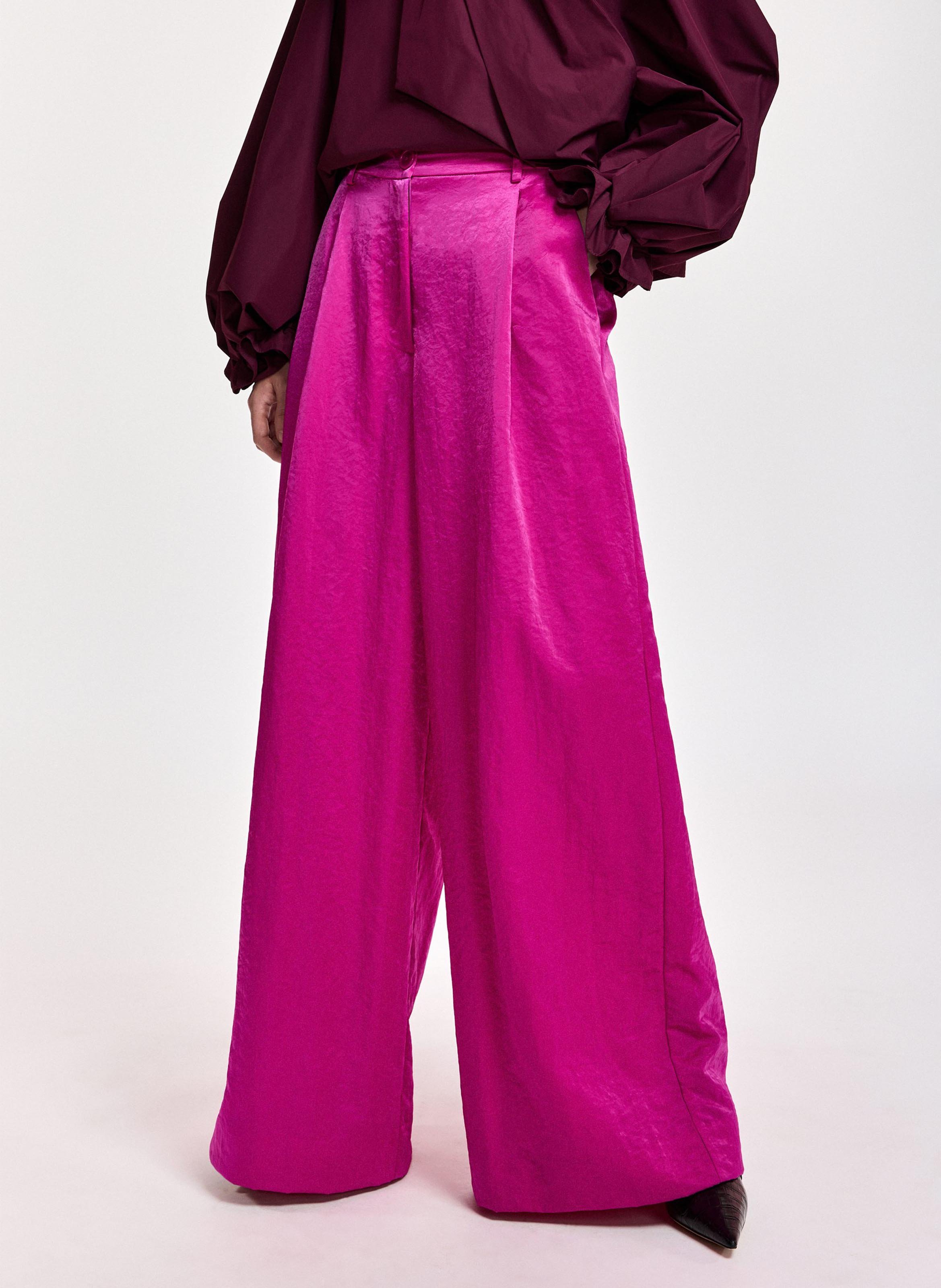 Pantalon large karmen ESSENTIEL ANTWERP Rose