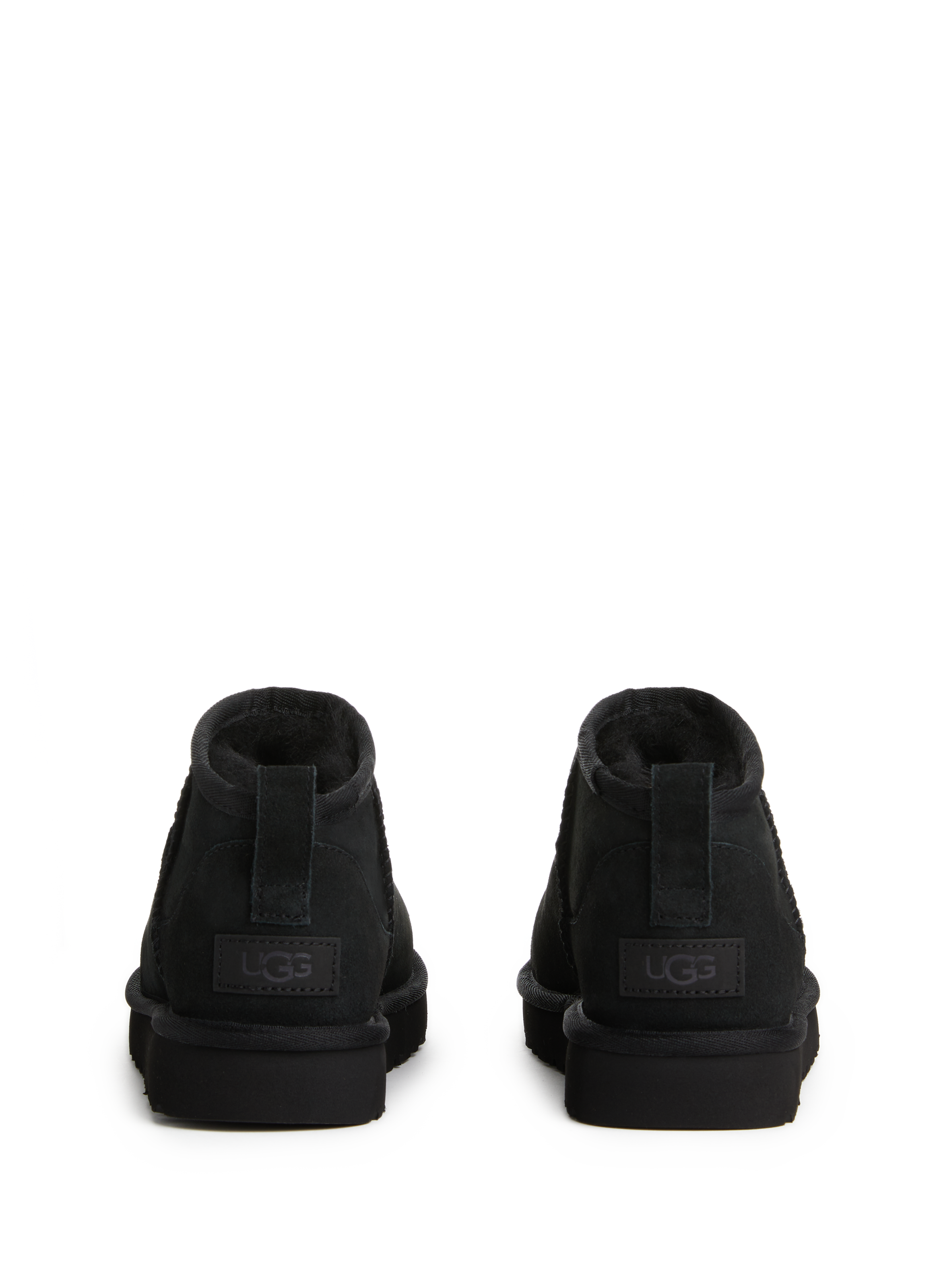 Mini Shine suede ankle boots UGG Black