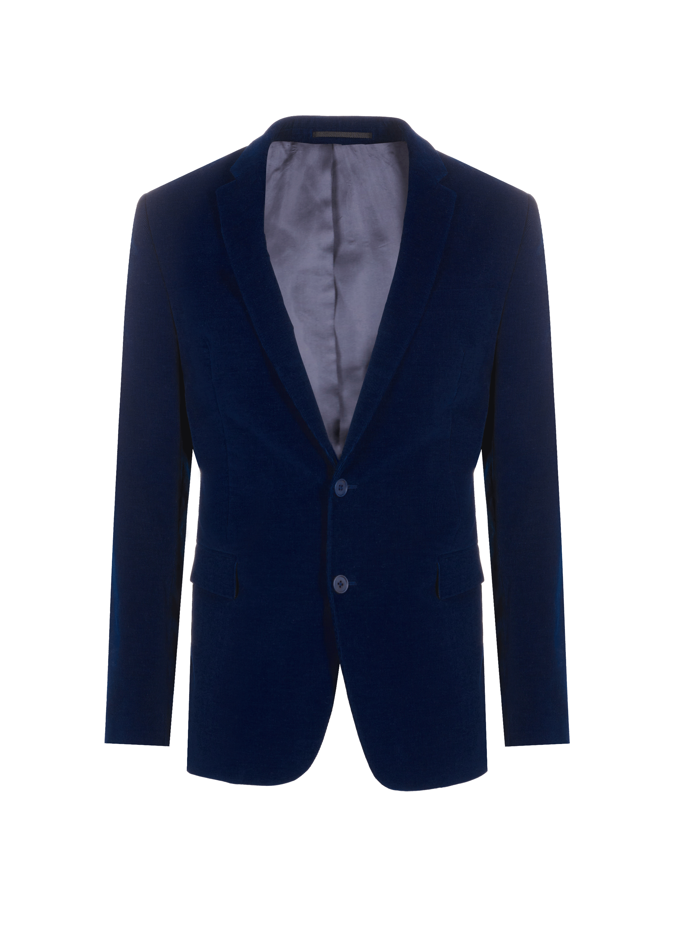 SAISON 1865 Veste en velours côtelé Bleu