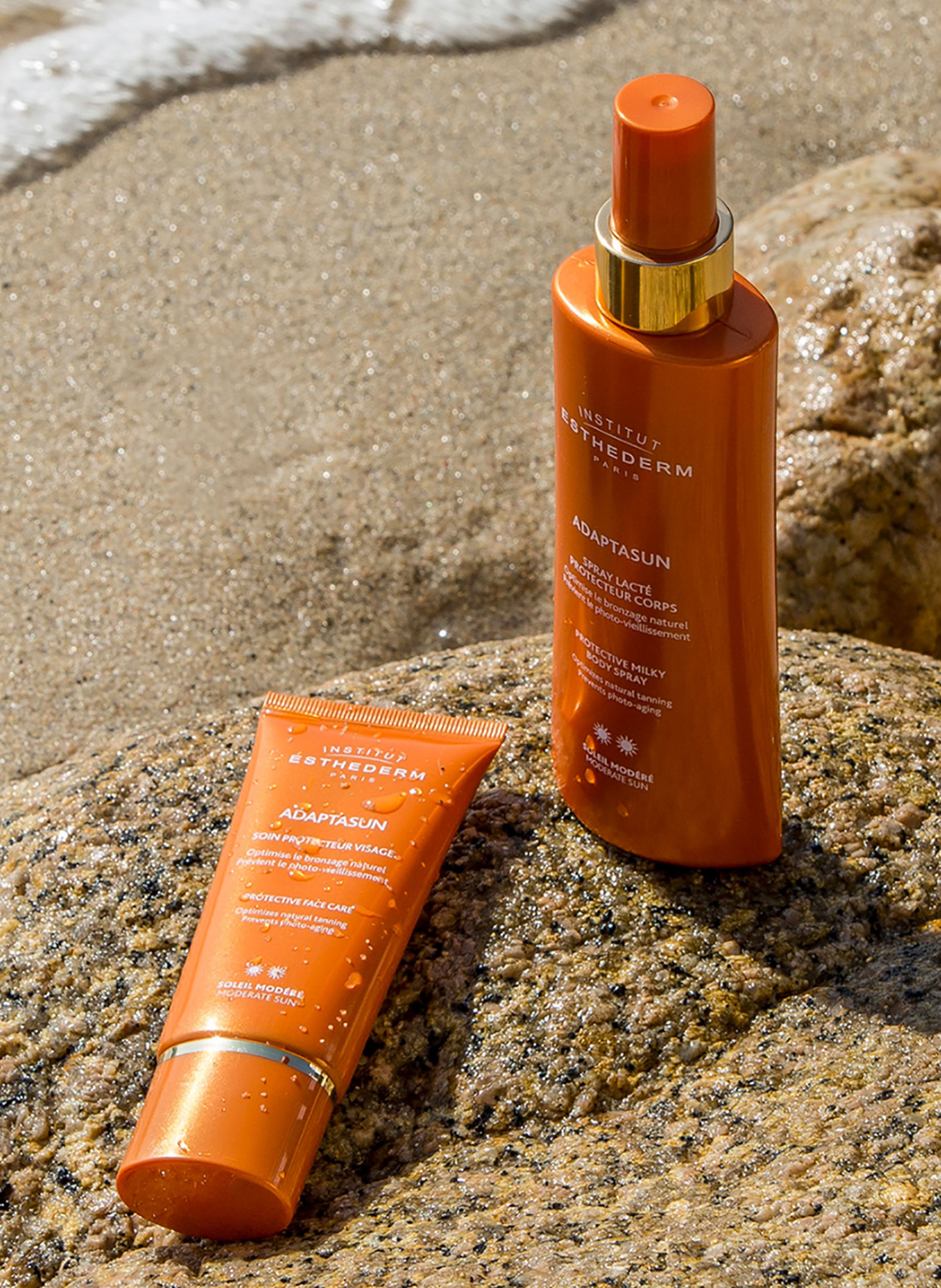 Protective Milky Body Spray - Moderate Sun INSTITUT ESTHEDERM No color