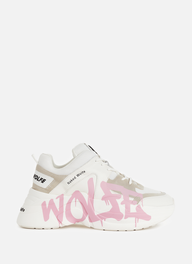 Track leather sneakers  NAKED WOLFE