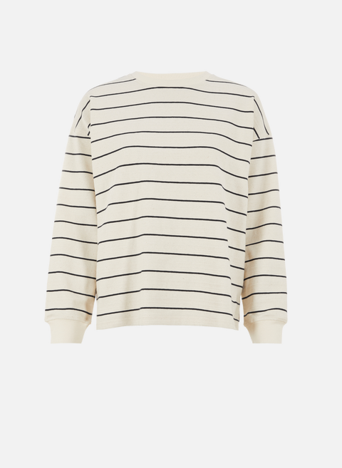 Striped cotton sweatshirt MulticolorMUS & BOMBON 