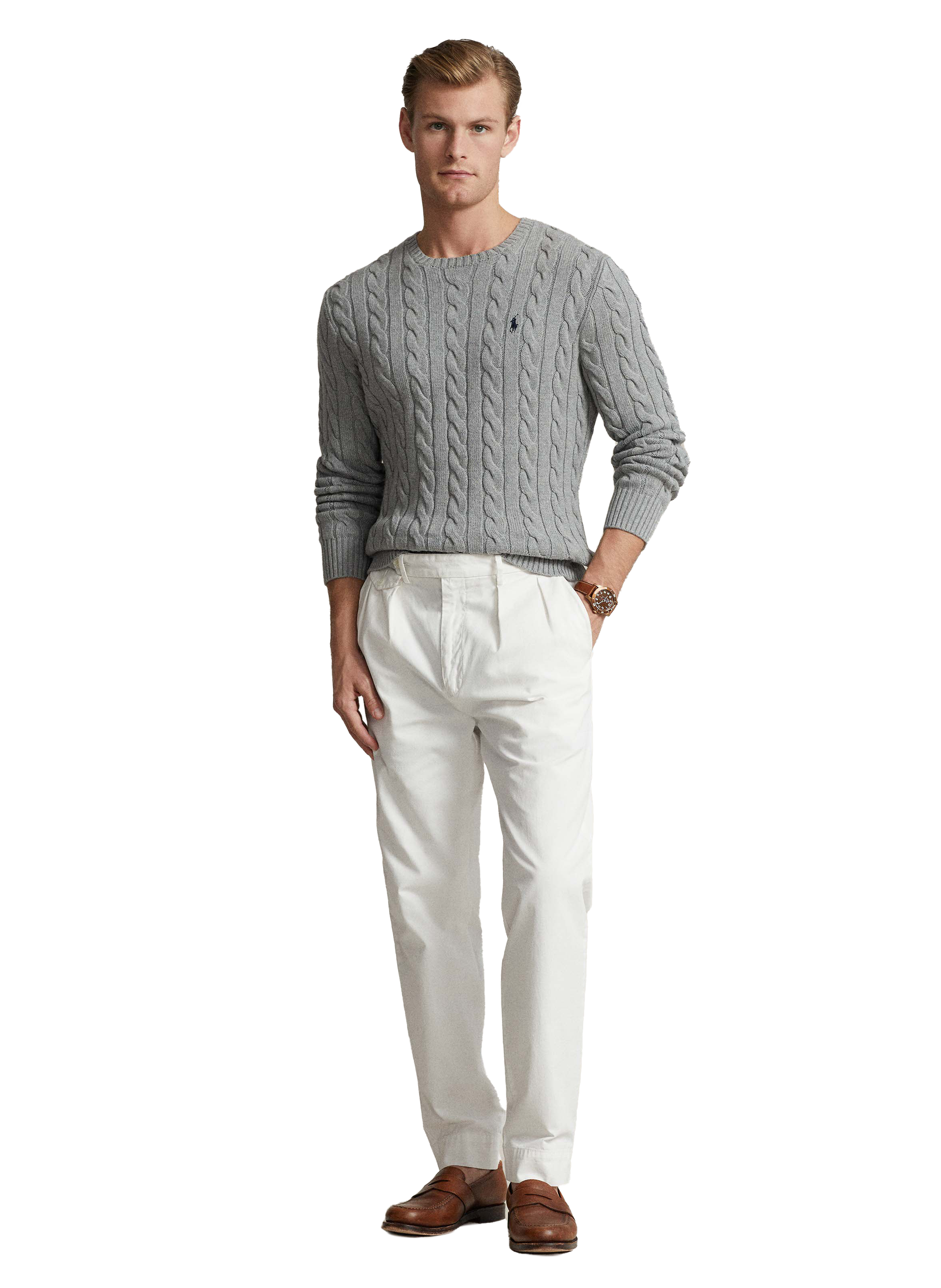 Knitted jumper  POLO RALPH LAUREN Grey