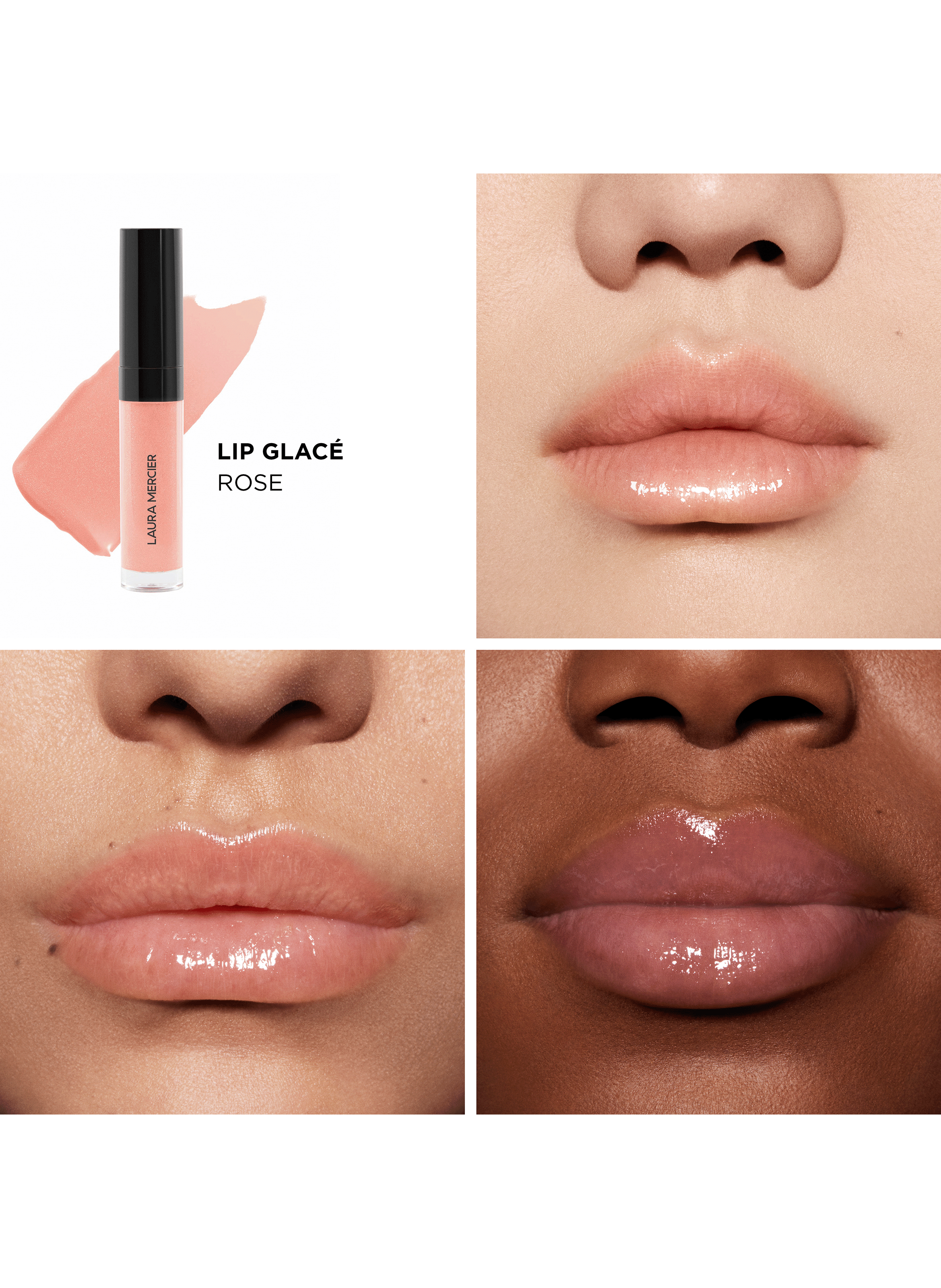 Gloss - Lip Glacé LAURA MERCIER 125 rosé