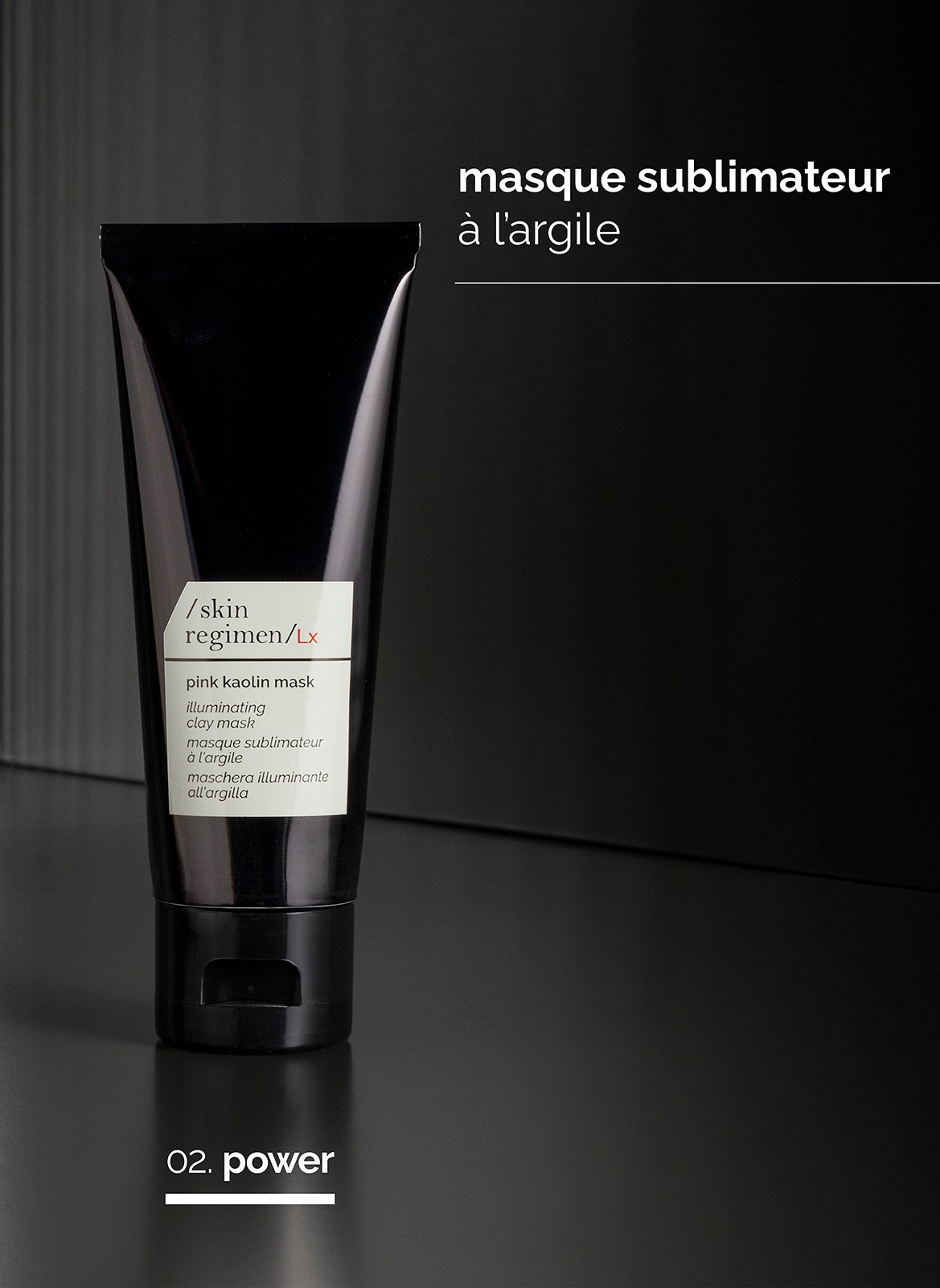 Skin regimen LX pink kaolin mask COMFORT ZONE No color