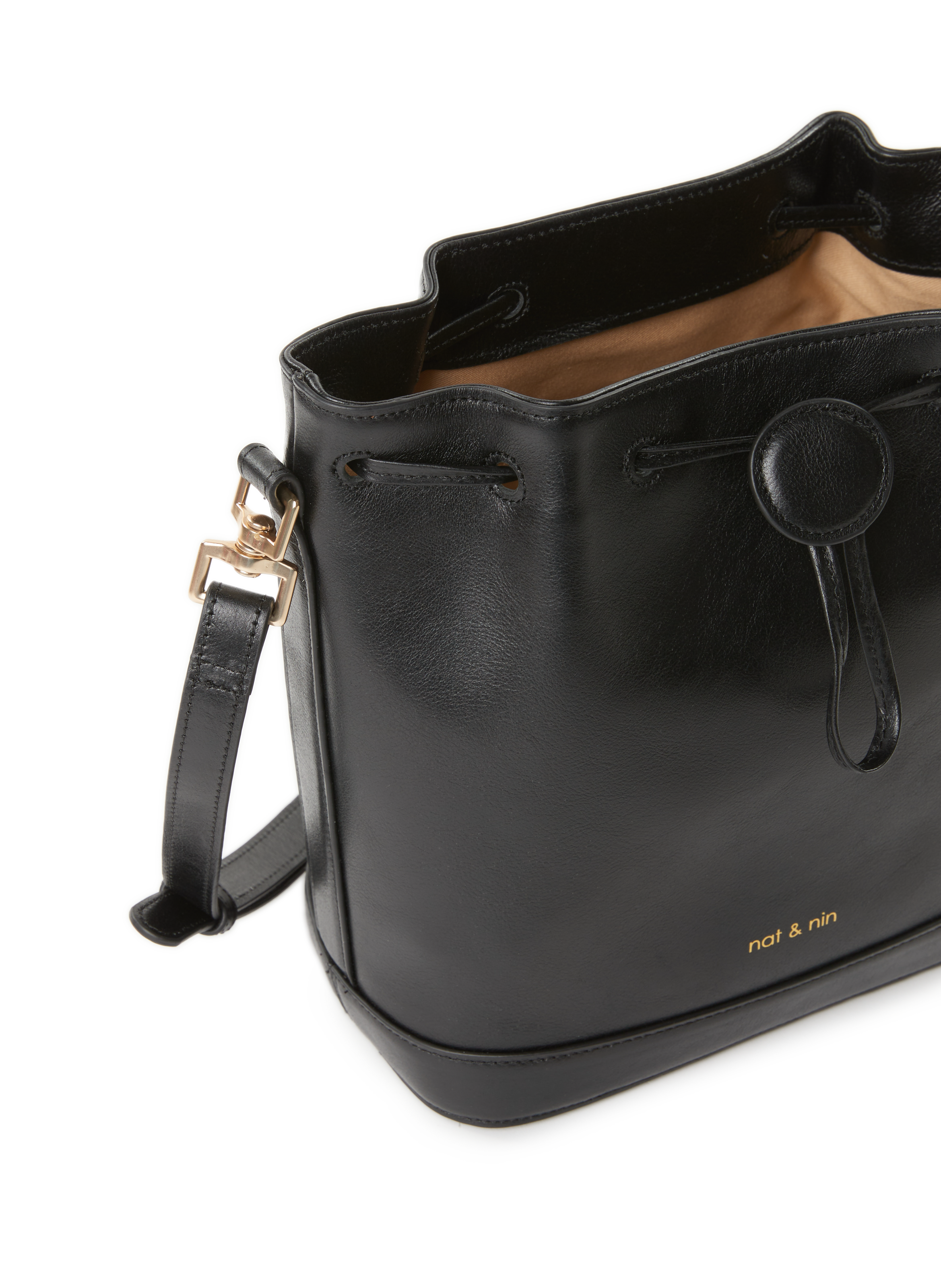 Norah bucket bag NAT & NIN Black