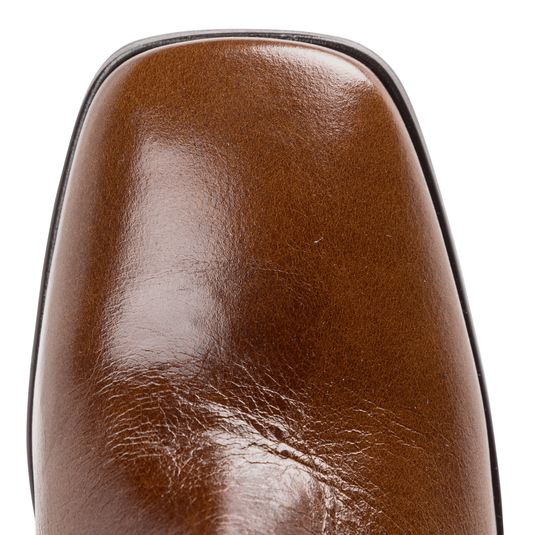 Bottines en cuir argentat JONAK Marron