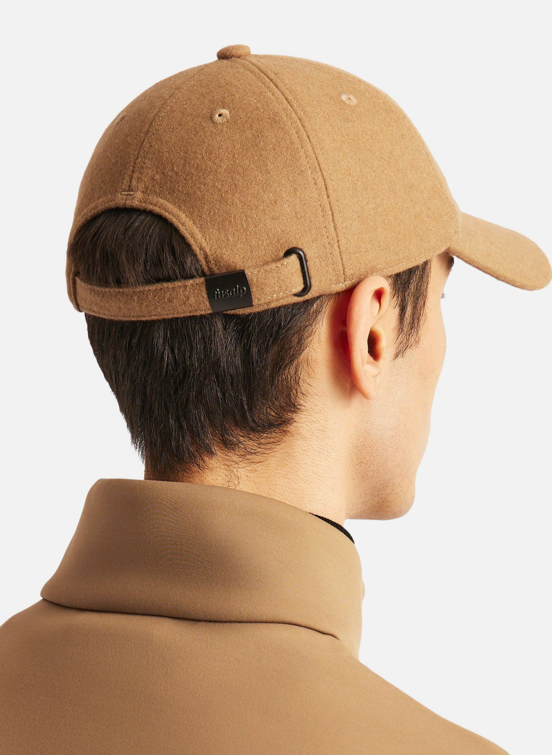 Casquette wool cap laine FUSALP Beige