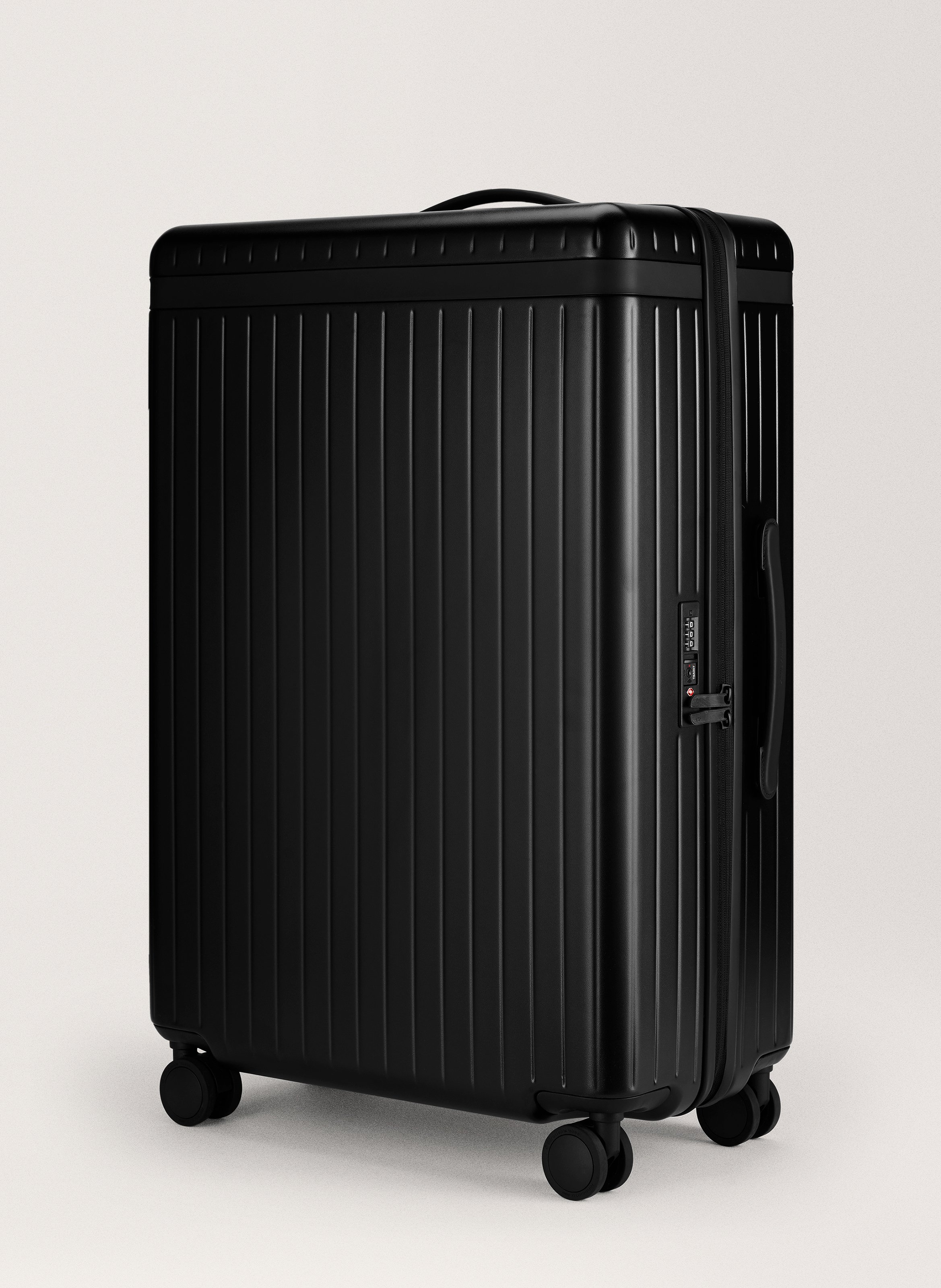 Valise 'the large check-in' en polycarbonate à fermeture zippée CARL FRIEDRIK Noir