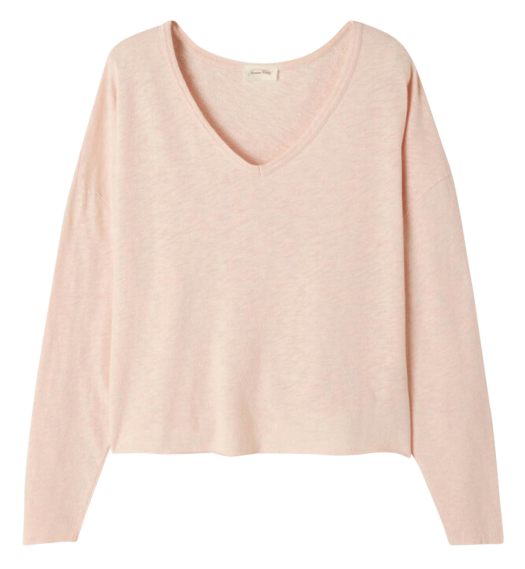 Tee-shirt manches longues en coton sonoma AMERICAN VINTAGE Beige