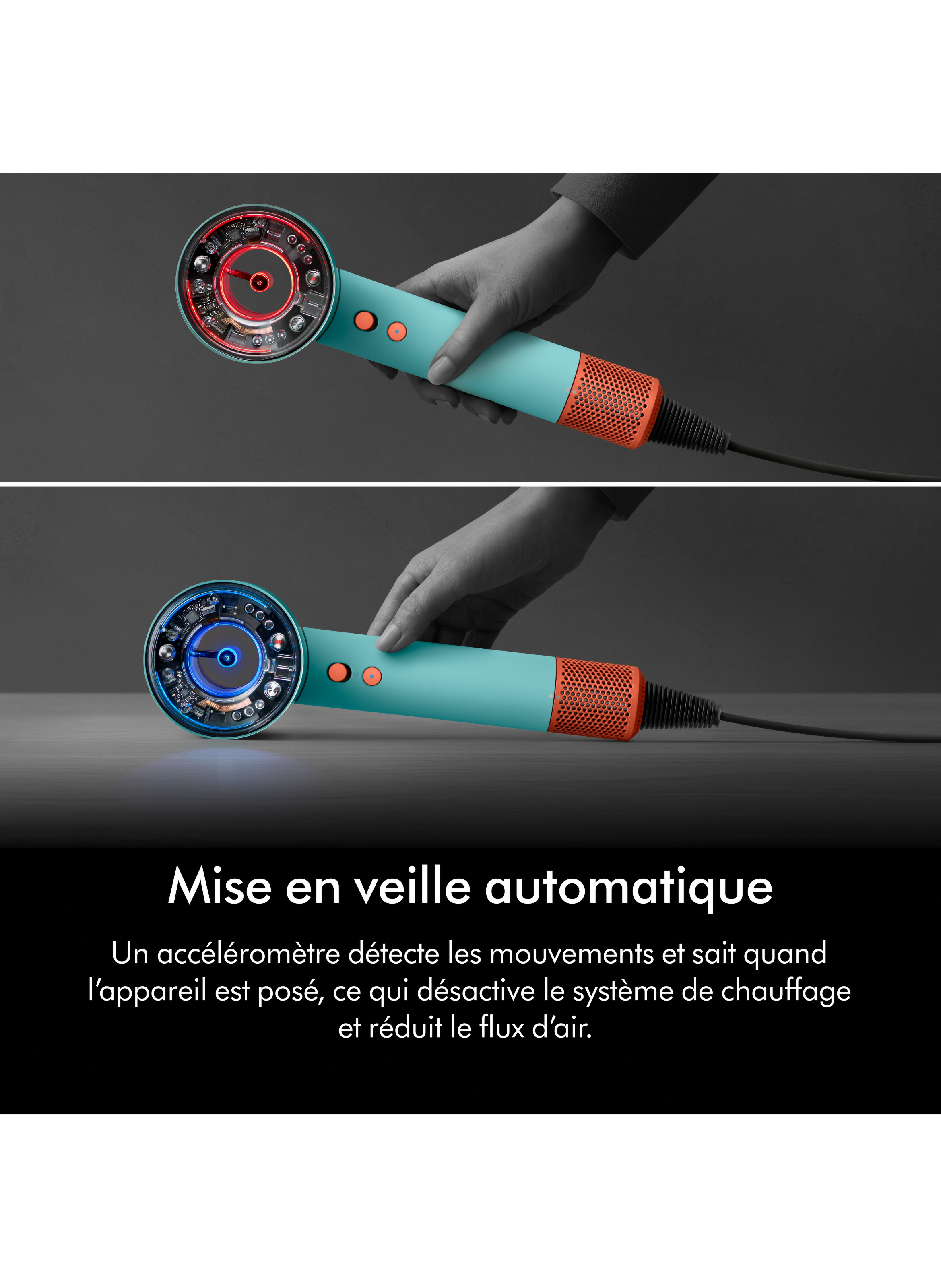 Supersonic Nural™ Cheveux bouclés à frisés or rose et céramique No color