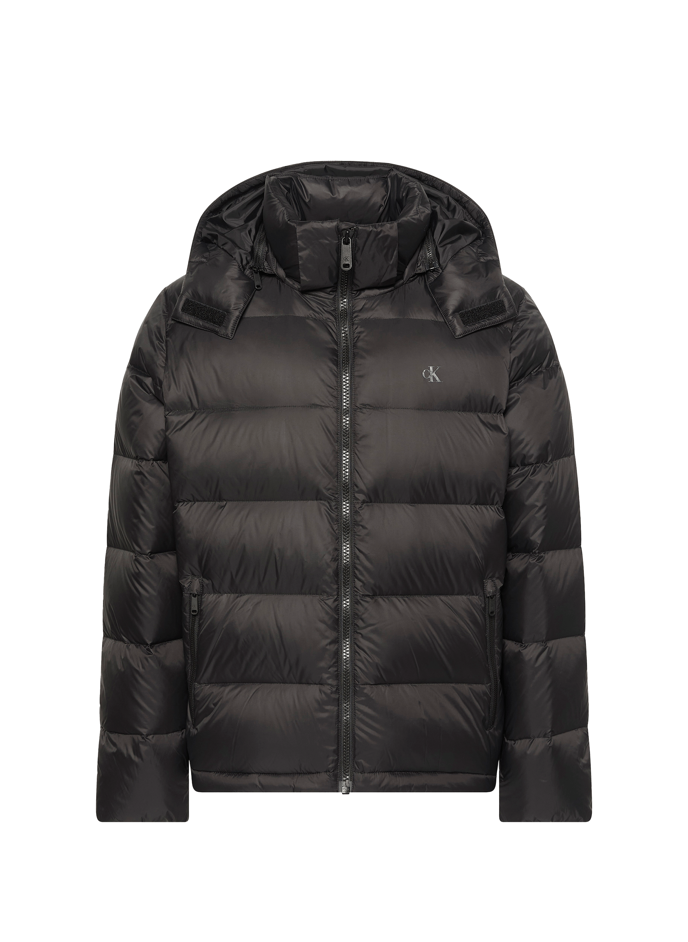 Down jacket with logo CALVIN KLEIN Black