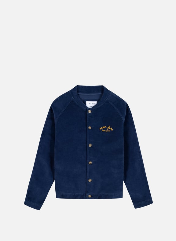 Veste droite Amelot en coton Bleu by MAISON LABICHE MAISON LABICHE Veste droite Amelot en coton Bleu
