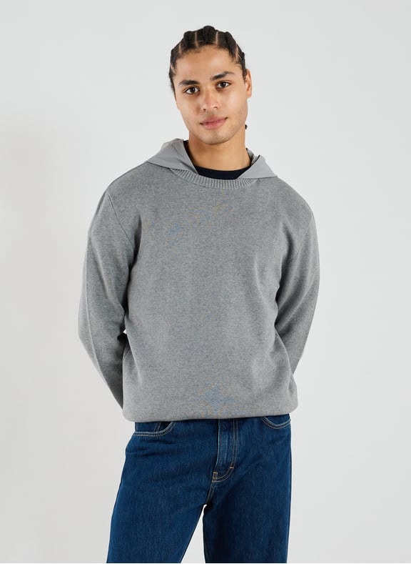 Cotton sweatshirt Grey by HERNO HERNO Cotton sweatshirt Grey