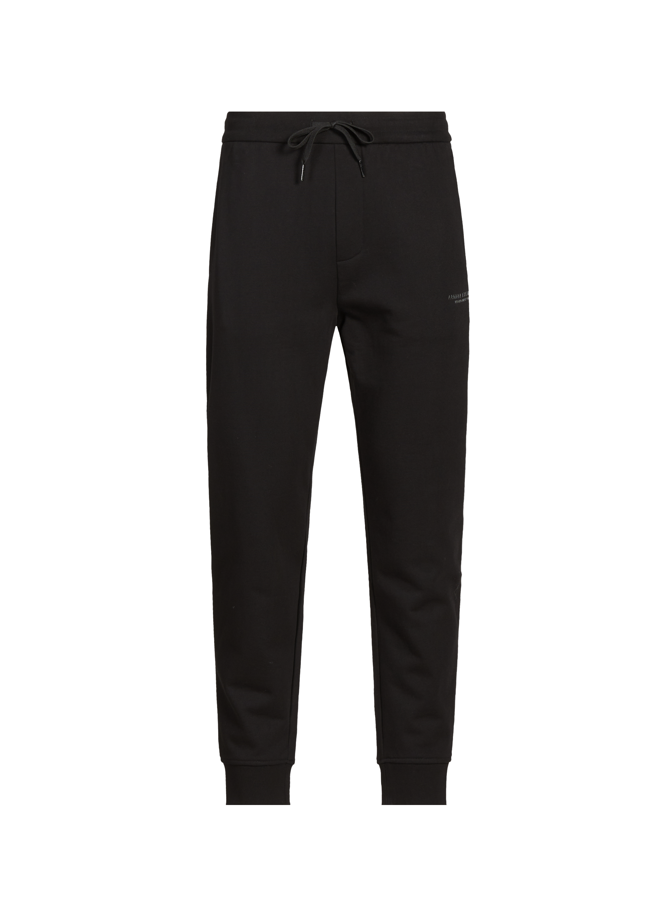 ARMANI EXCHANGE Pantalon de survêtement en coton Noir