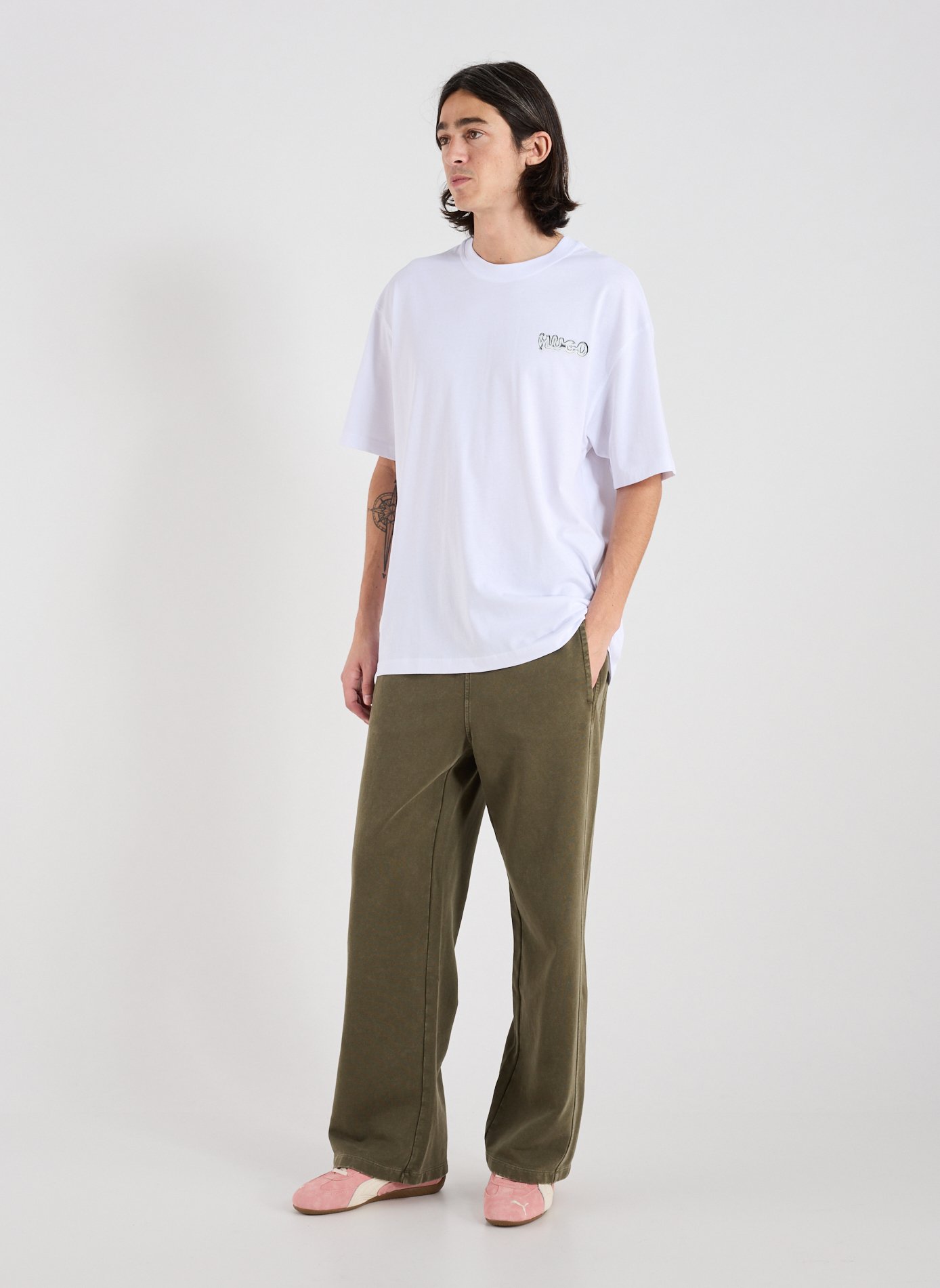 T-shirt en coton HUGO BLUE Blanc