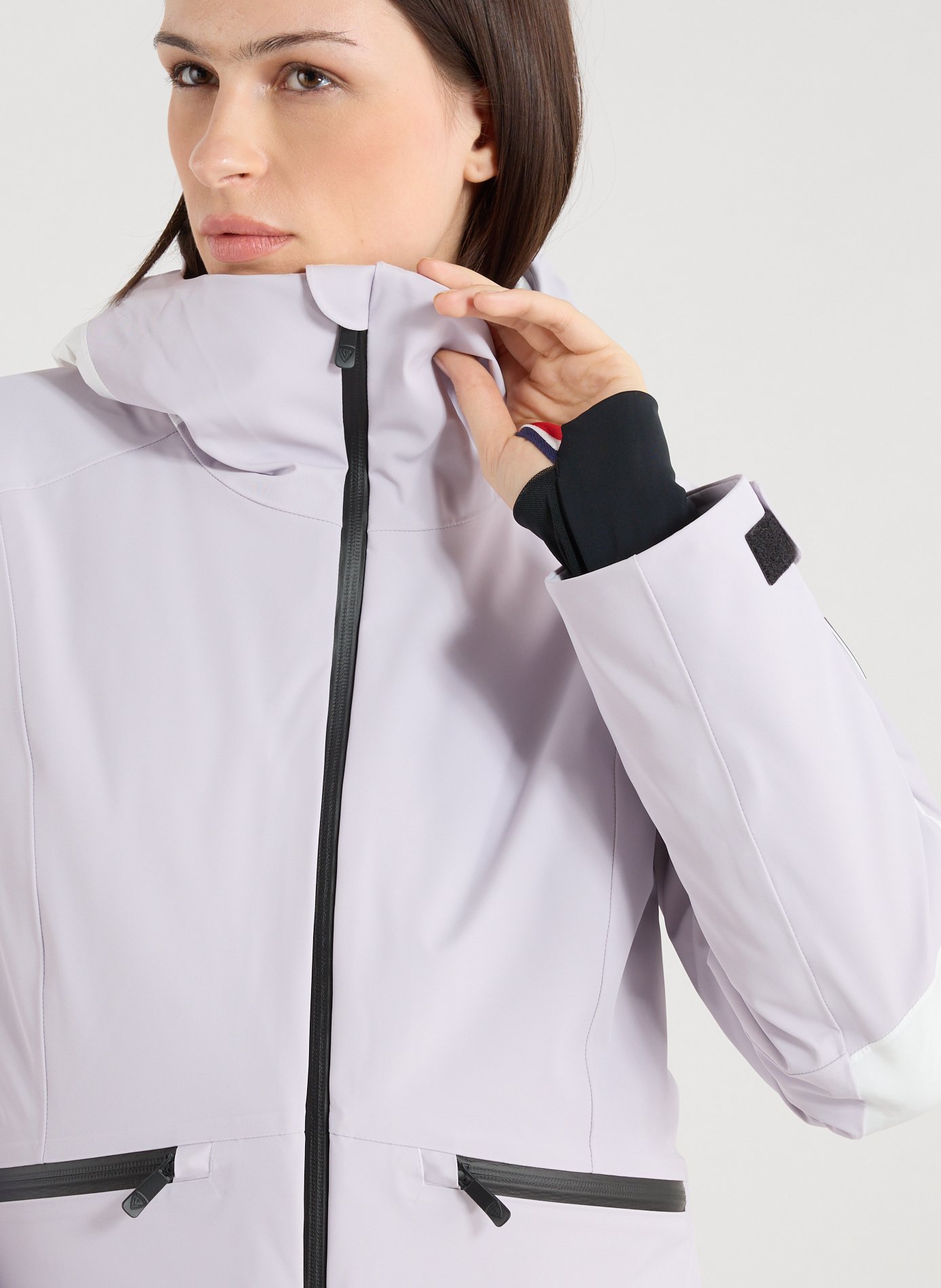 Veste de ski à capuche ROSSIGNOL Violet