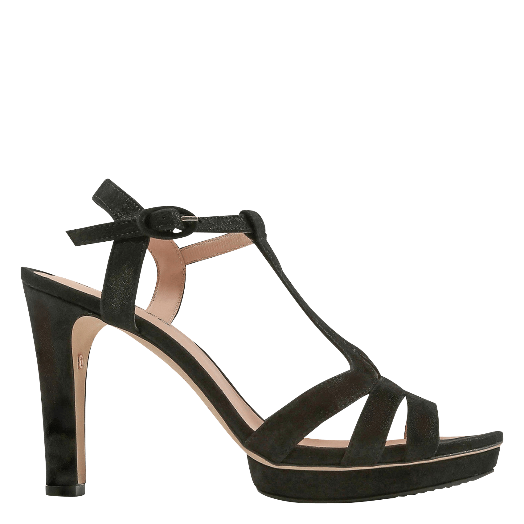 Sandales hautes à talons en cuir REPETTO Noir